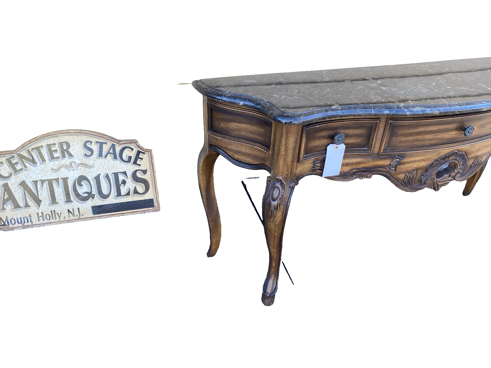 65142 CENTURY Furniture Louis XV Sideboard Server Console Table