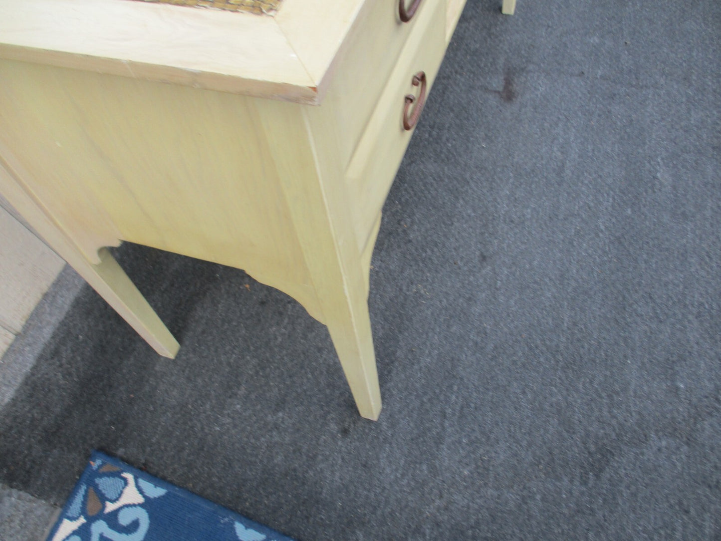 63569 Quality Decorator Sideboard Server Cabinet with Wine Rack Factory Finish