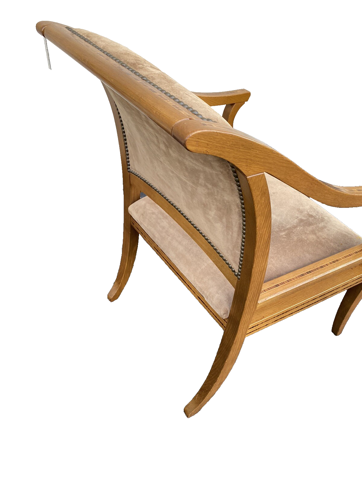 66102 QUALITY Custom Hand Made KREISS COLLECTION Inlaid Armchair Chair