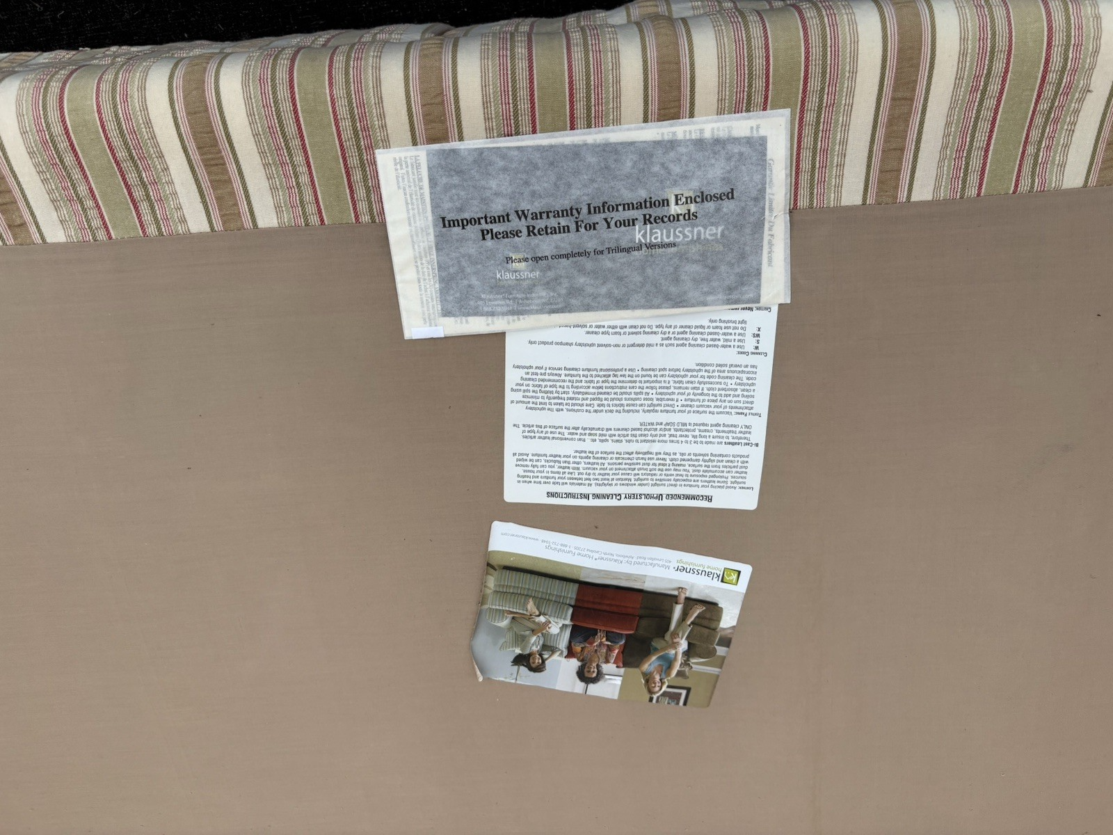 66861 + 66862 :   PAIR KLAUSSNER Furniture Loveseat Sofa Chairs Very COMFORTABLE