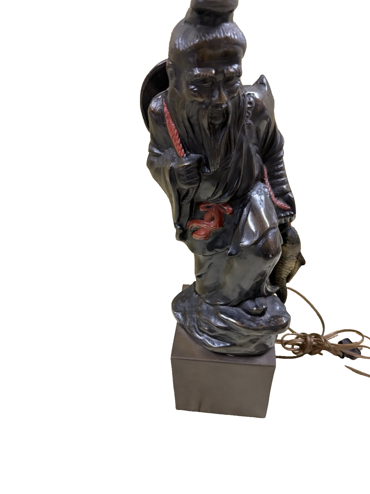 49966 Oriental BUDDAH Table Lamp with NO Shade