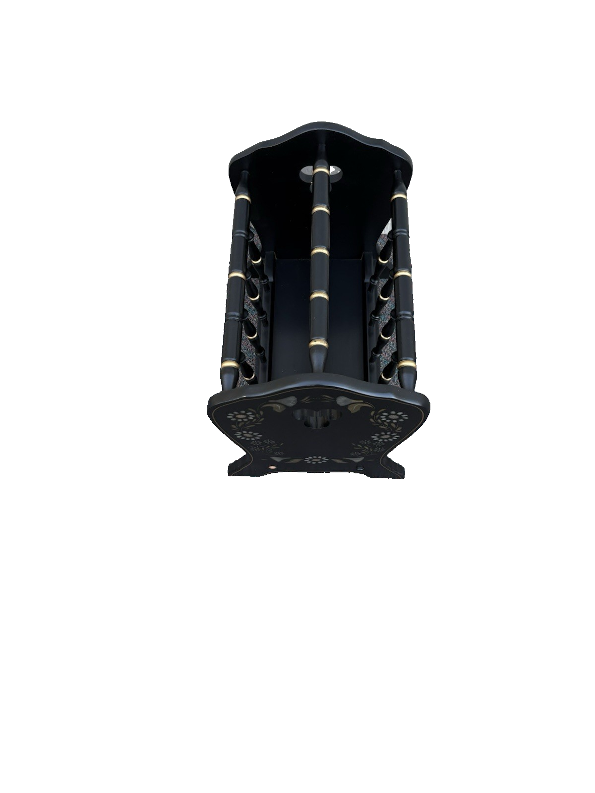 67127 ETHAN ALLEN Magazine Rack Holder Stand