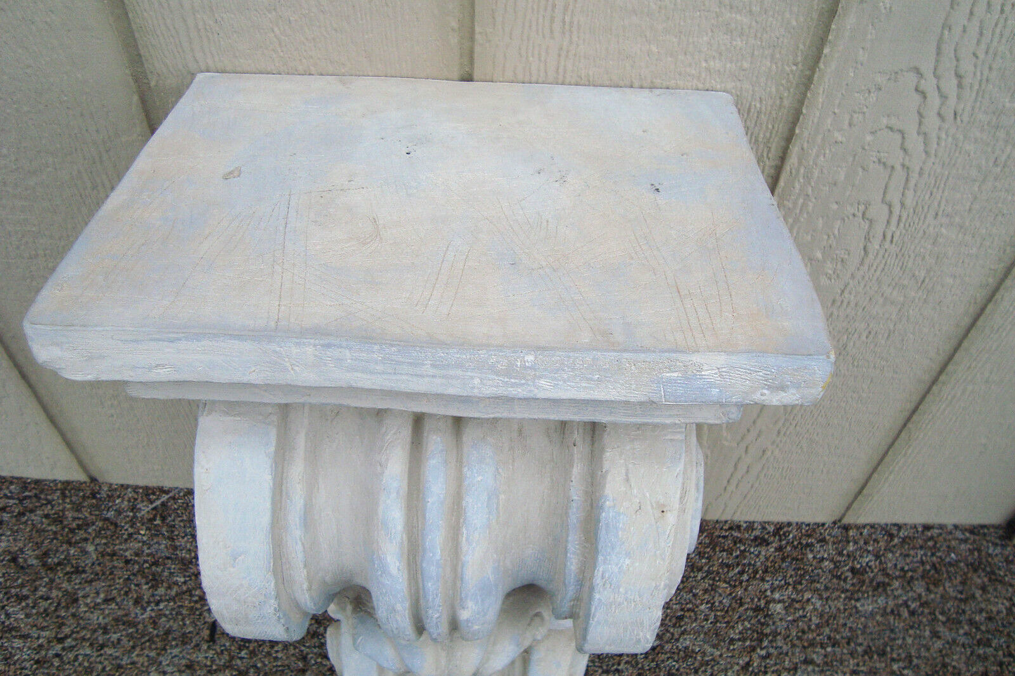 59501 Decorator Architecture Wall Column Whatnot Curio Shelf SIGNED on Back