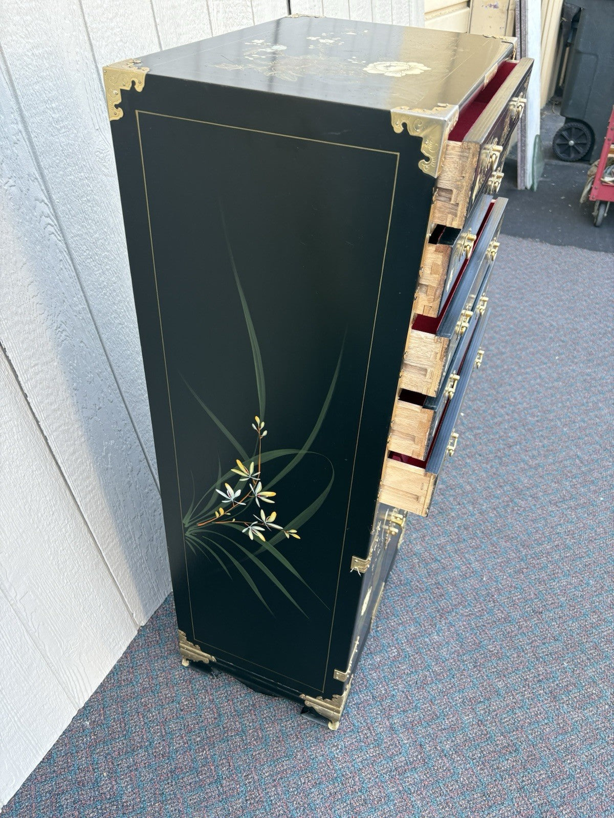 67009 Oriental Lingerie Chest Dresser Cabinet