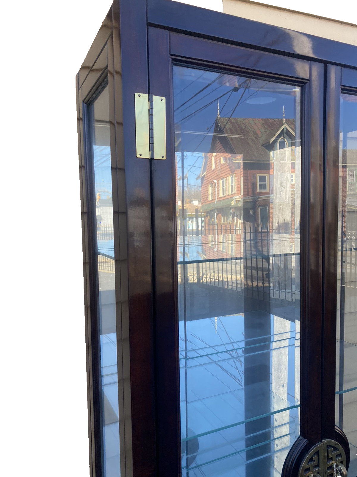 66385 American Furniture Oriental  Curio China Cabinet