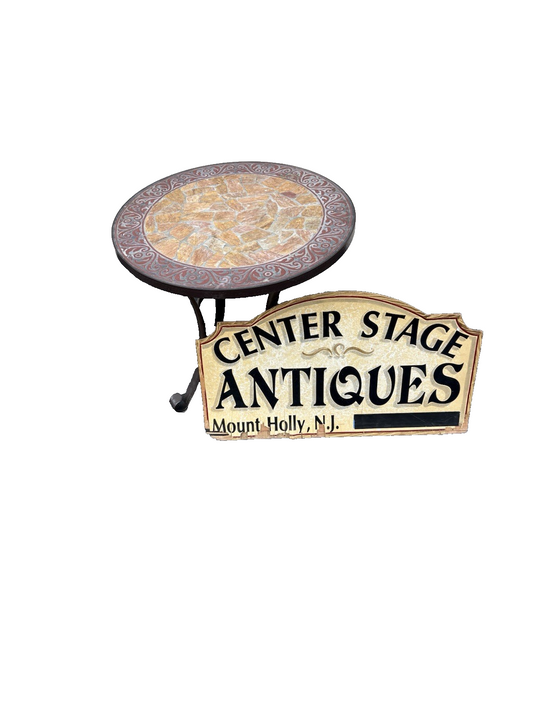 66783 PIER 1 Imports  Decorator Lamp Table Stand Iron Base