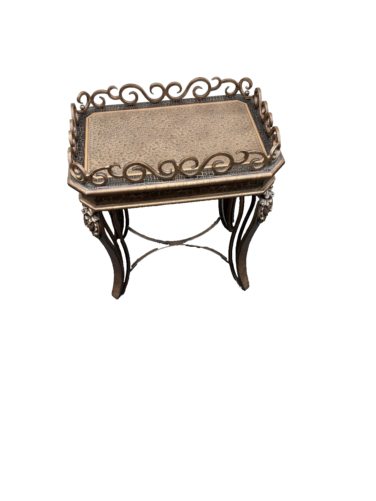 66755 QUALITY Modern Tray Top Coffee Table Stand Very Heavy