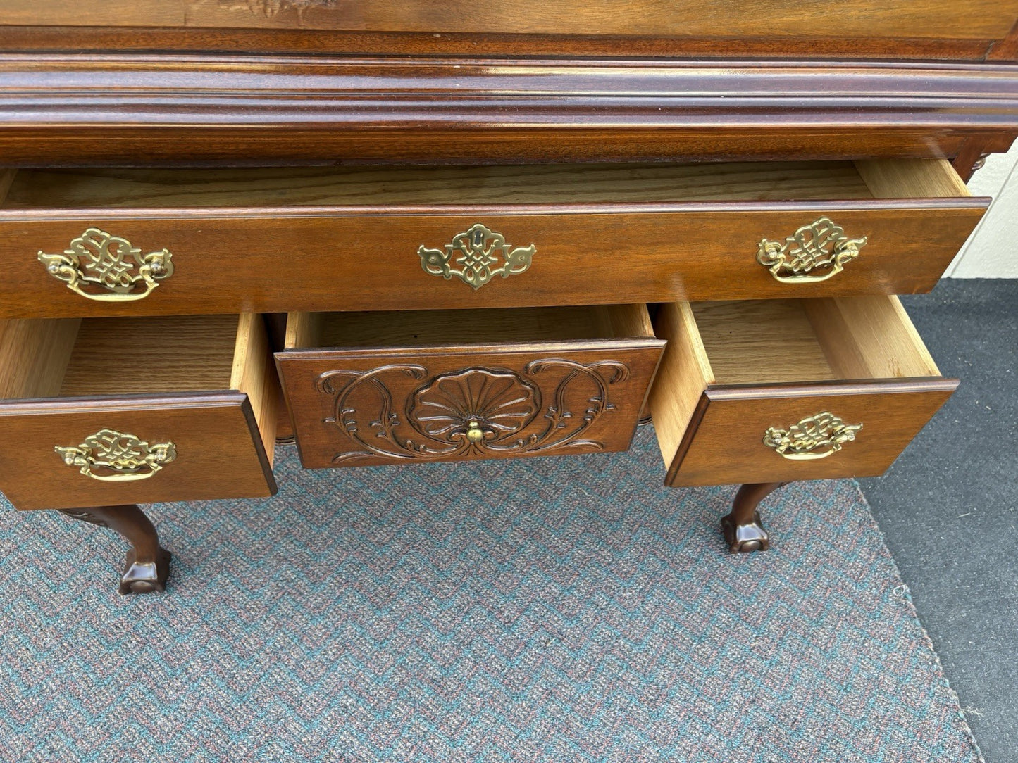 00001 COUNCILL Furniture Mahogany High Boy Dresser Chest QUALITY MADE
