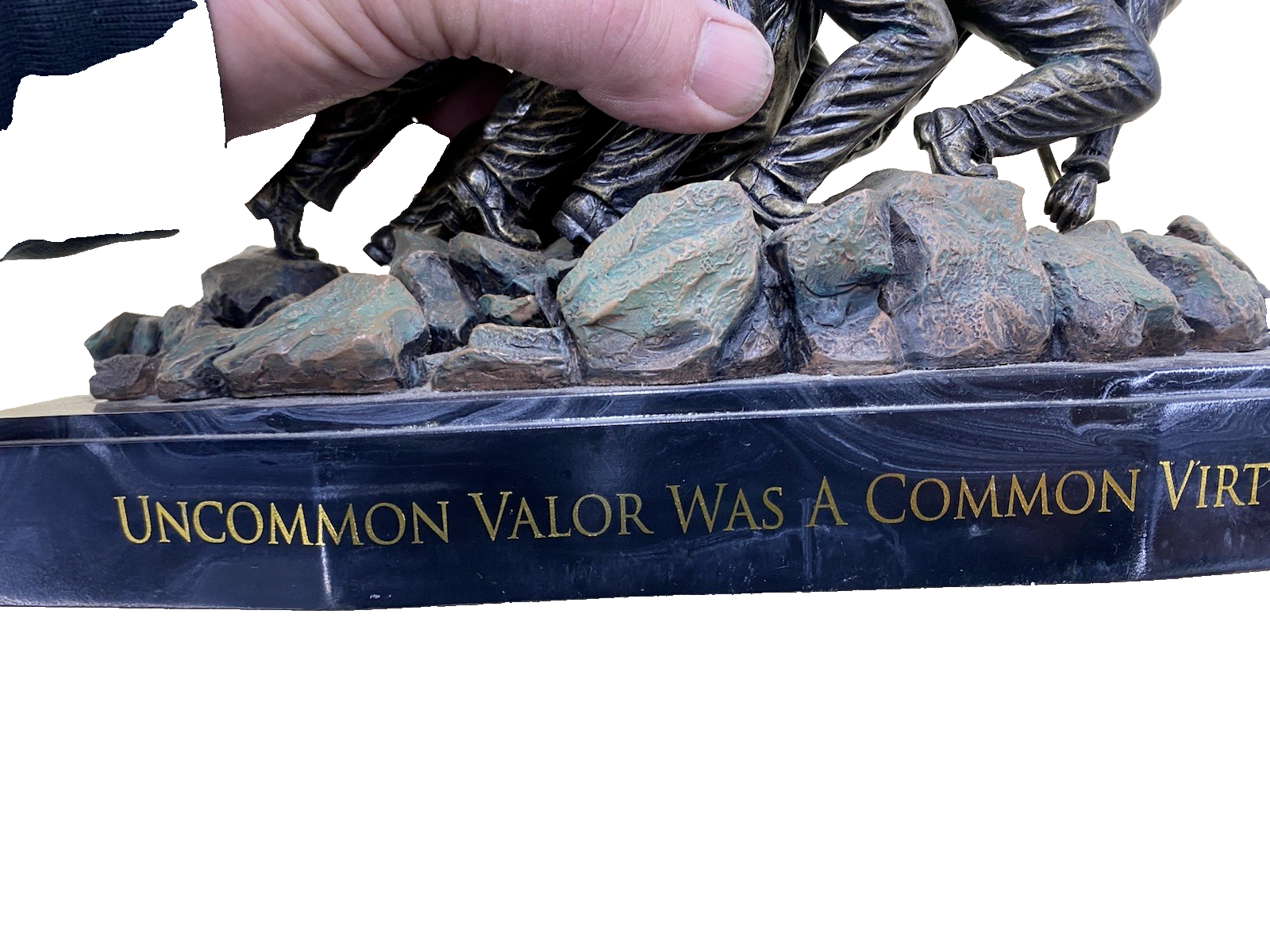 ES 420: Uncommon Valor Was A Common Virtue Statue 2007 Bradford Exchange