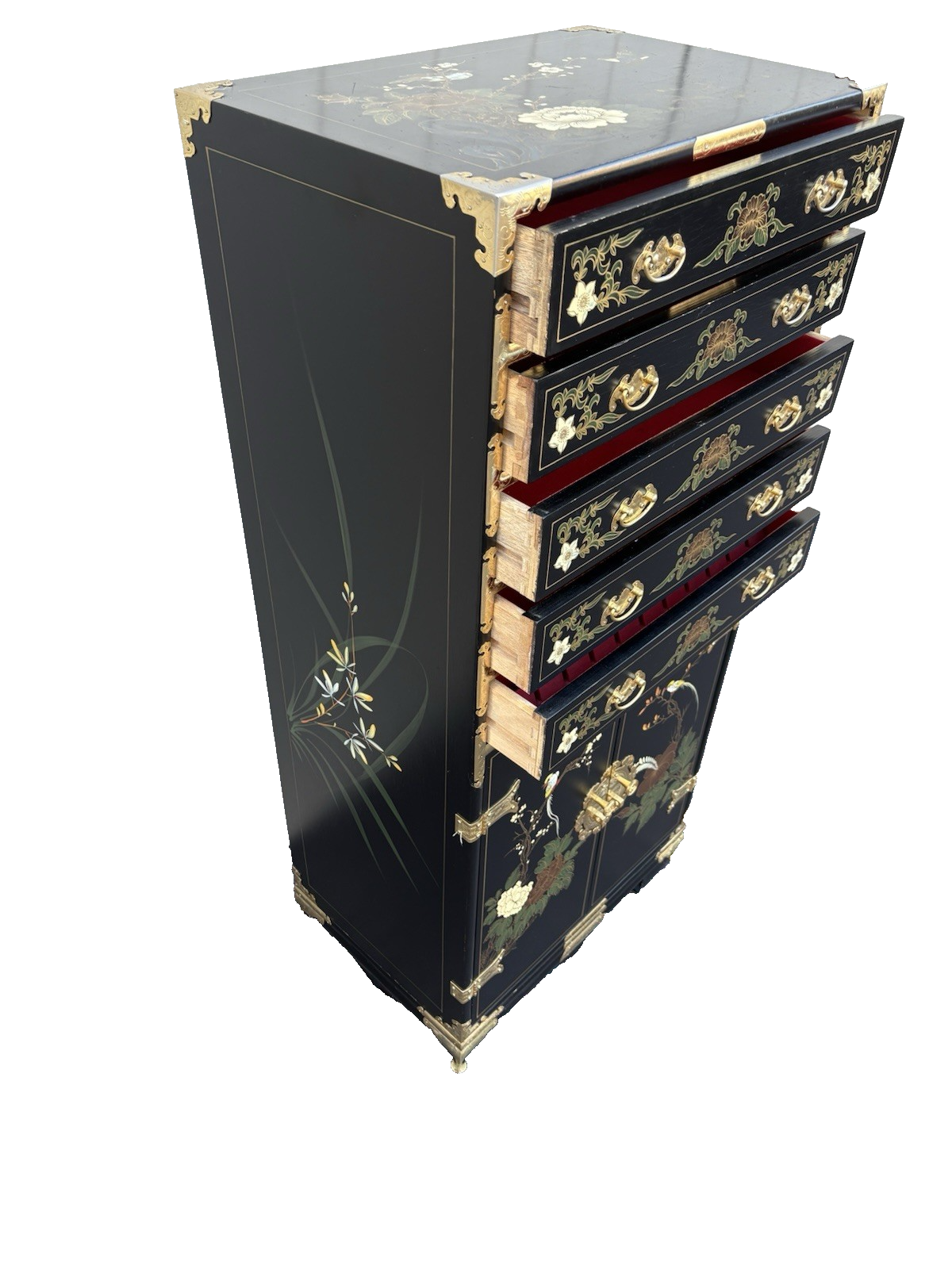 67009 Oriental Lingerie Chest Dresser Cabinet