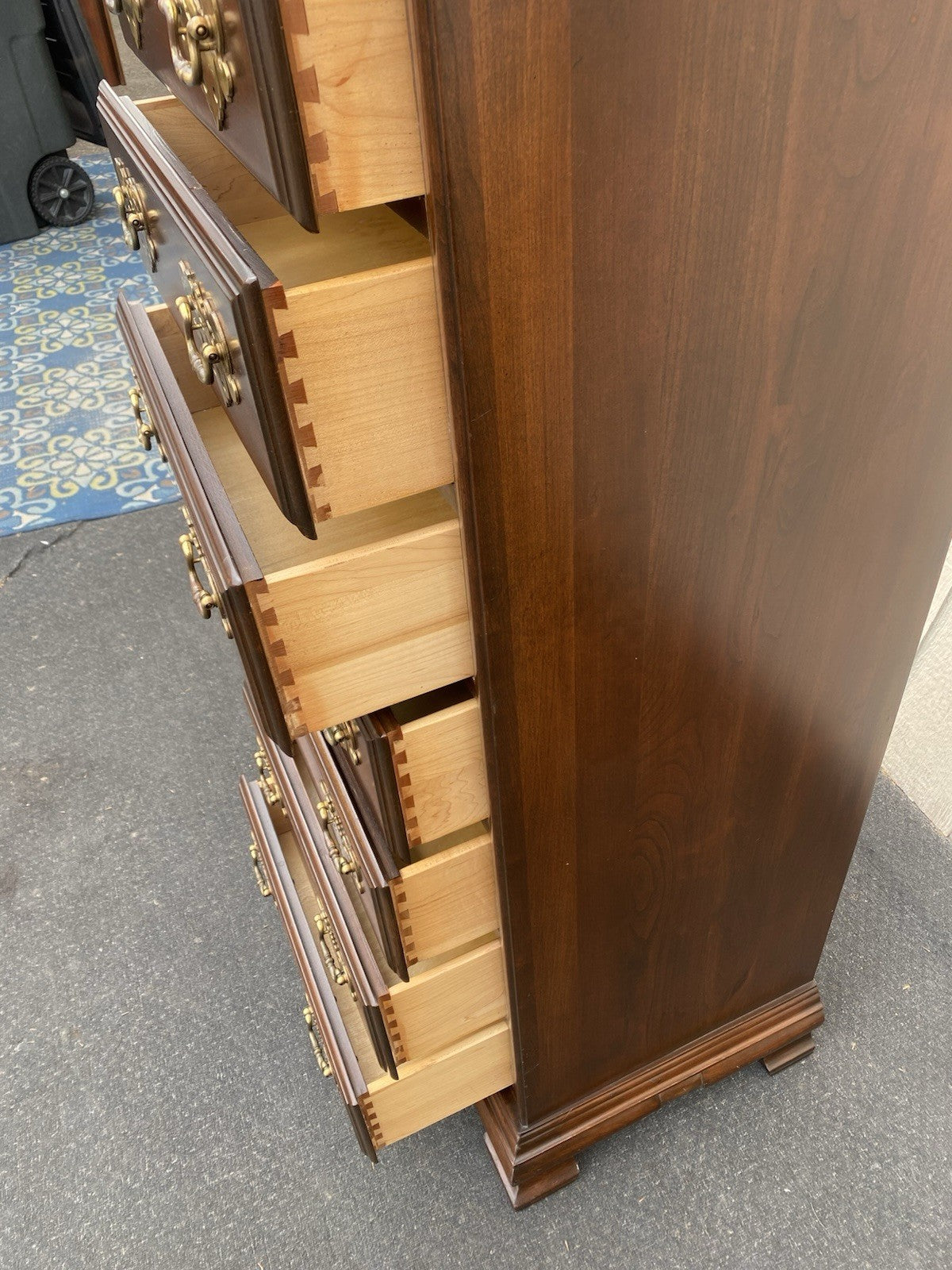 66502 Harden Furniture Cherry Lingerie Chest Dresser