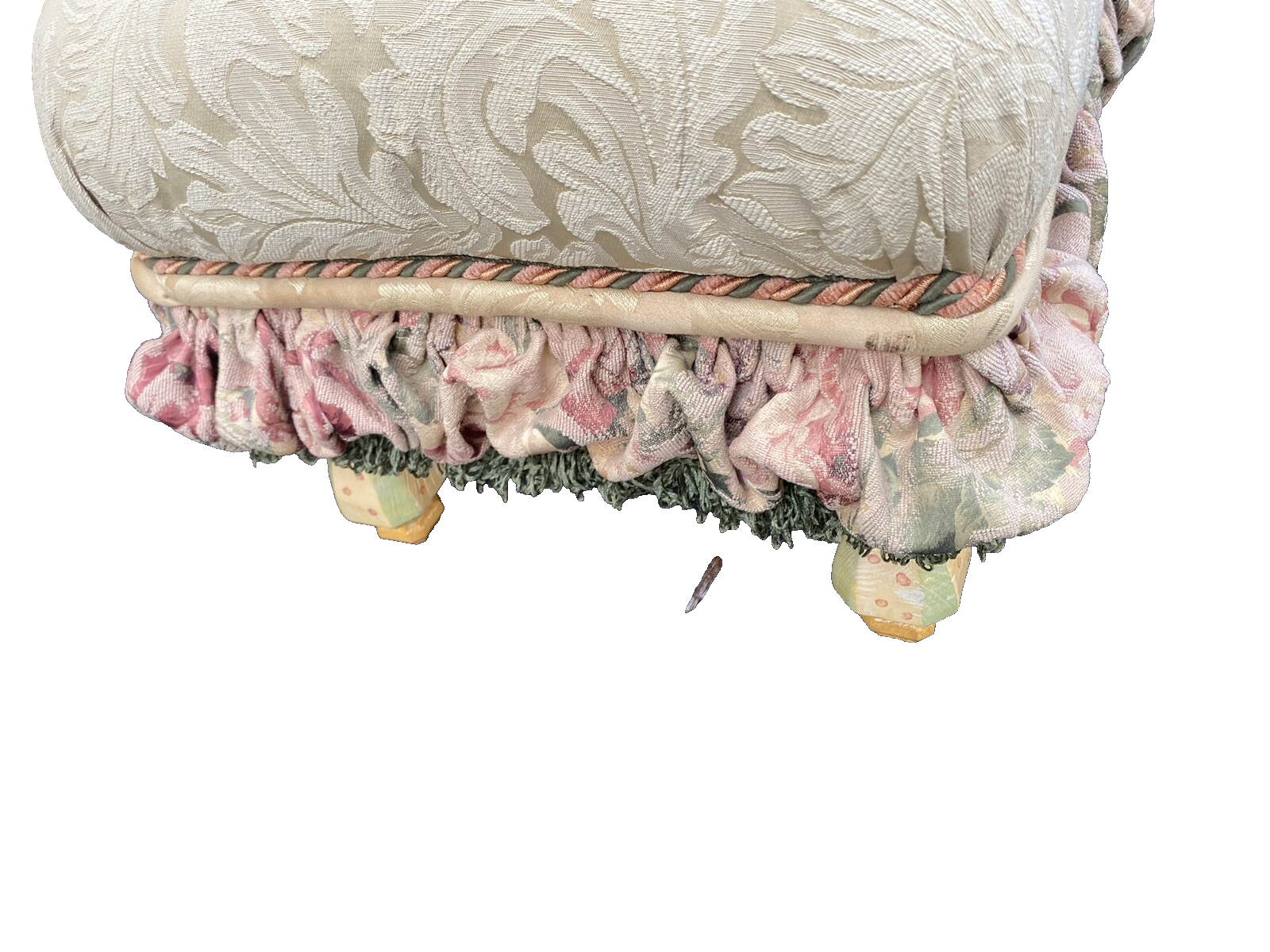 65780   MAKENZIE CHILDS ??? Ottoman Footstool Bench