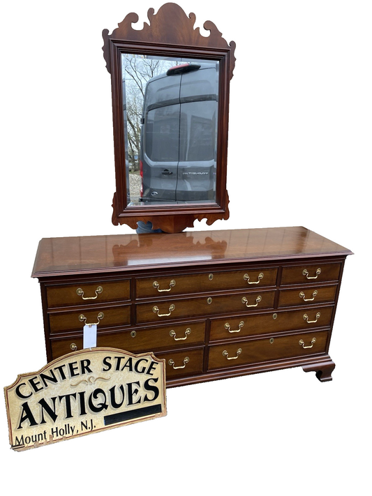 65839 COUNCILL Furniture Dresser with Mirror      High Boy pictured not included