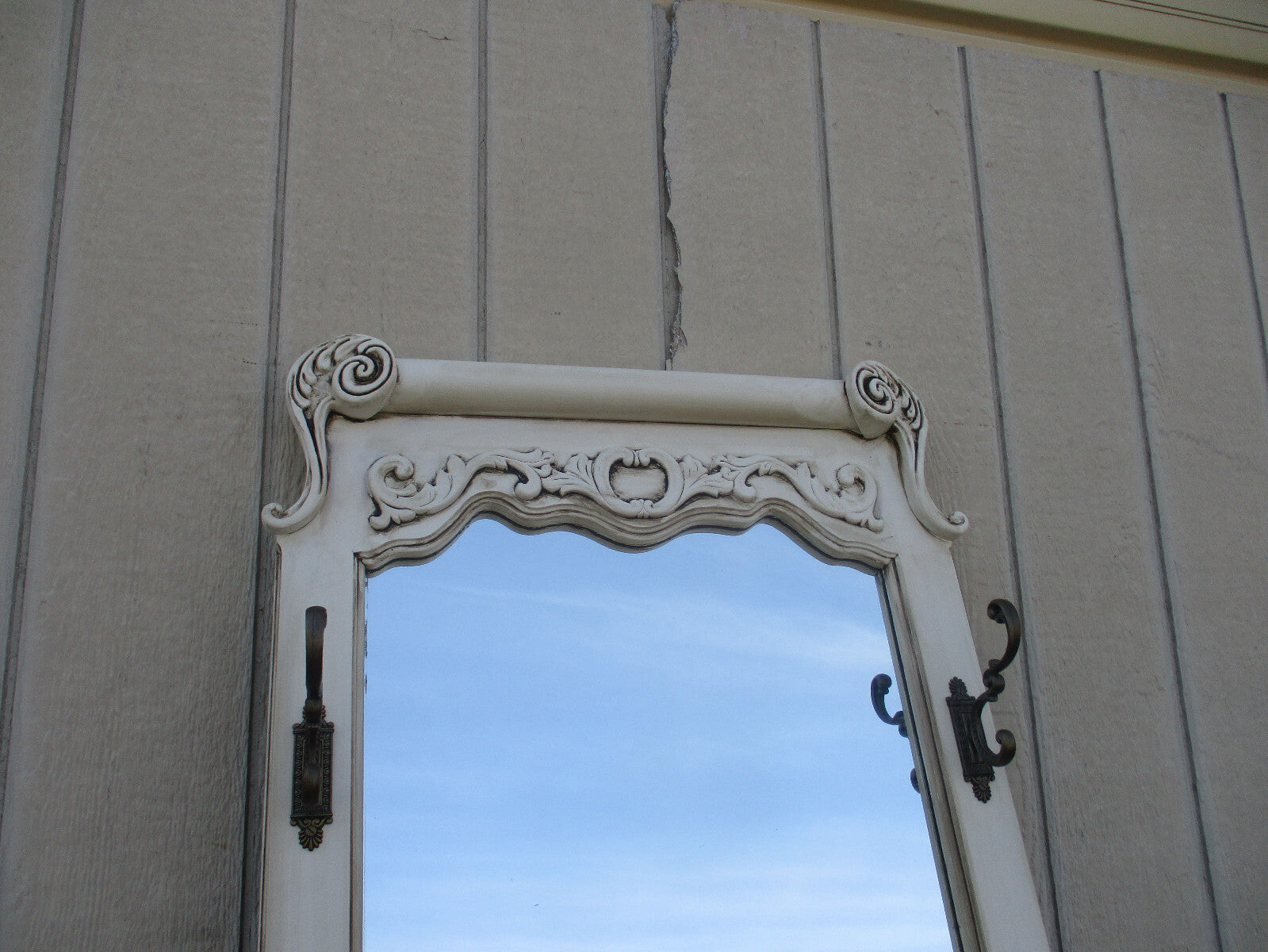 64387 Decorator Hat Rack Hall Mirror 