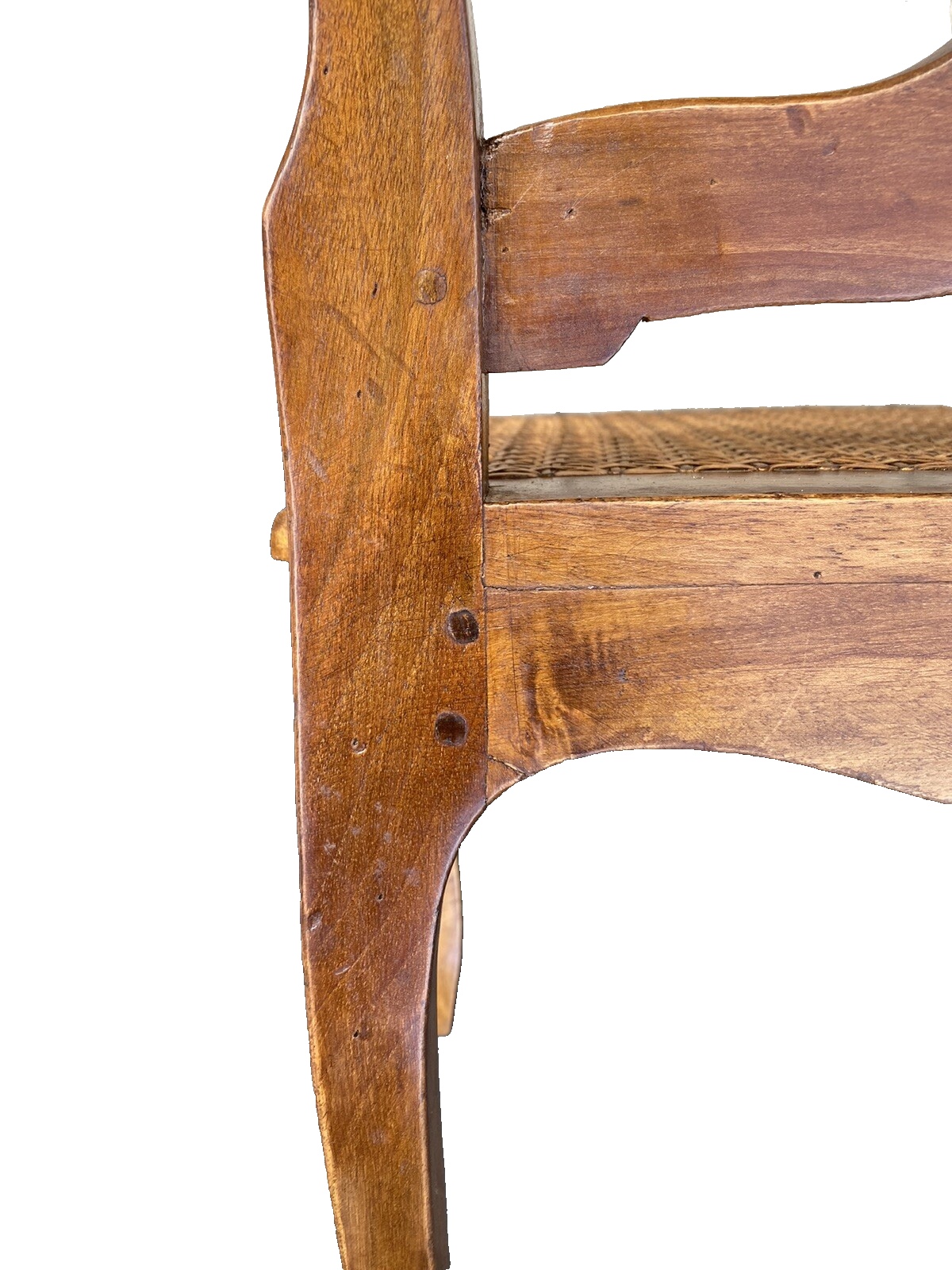 65322 Pair Antique Miniature  French Louis XV Childs Chair s