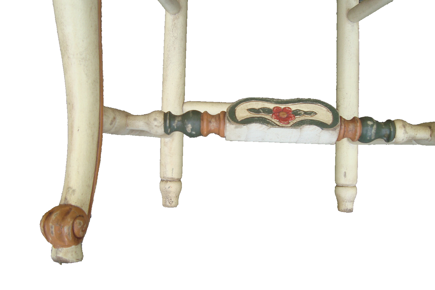 61073   Set 4 Rustic Primitive Decorator  Dining Room Chairs