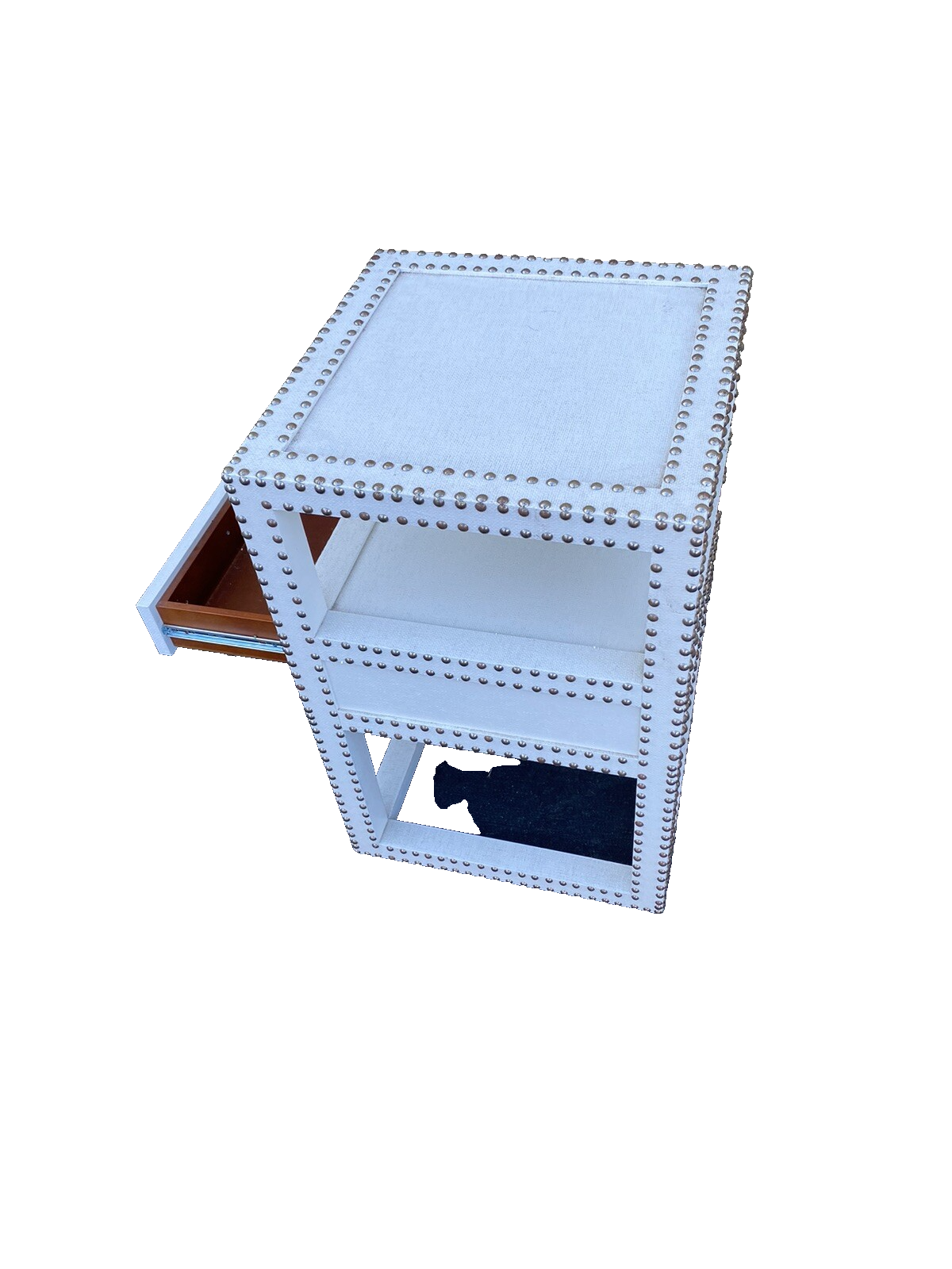 65680 Pair Decorator Modern Nightstand End Table Stand