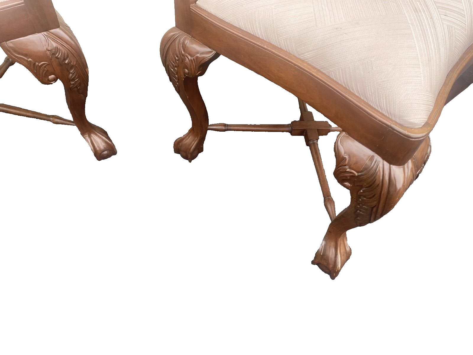 65853 Pair Mahogany Corner Chairs Chair s