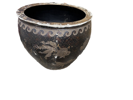 GARDEN HS:   MAITLAND SMITH Fish Ceramic Pottery Bowl