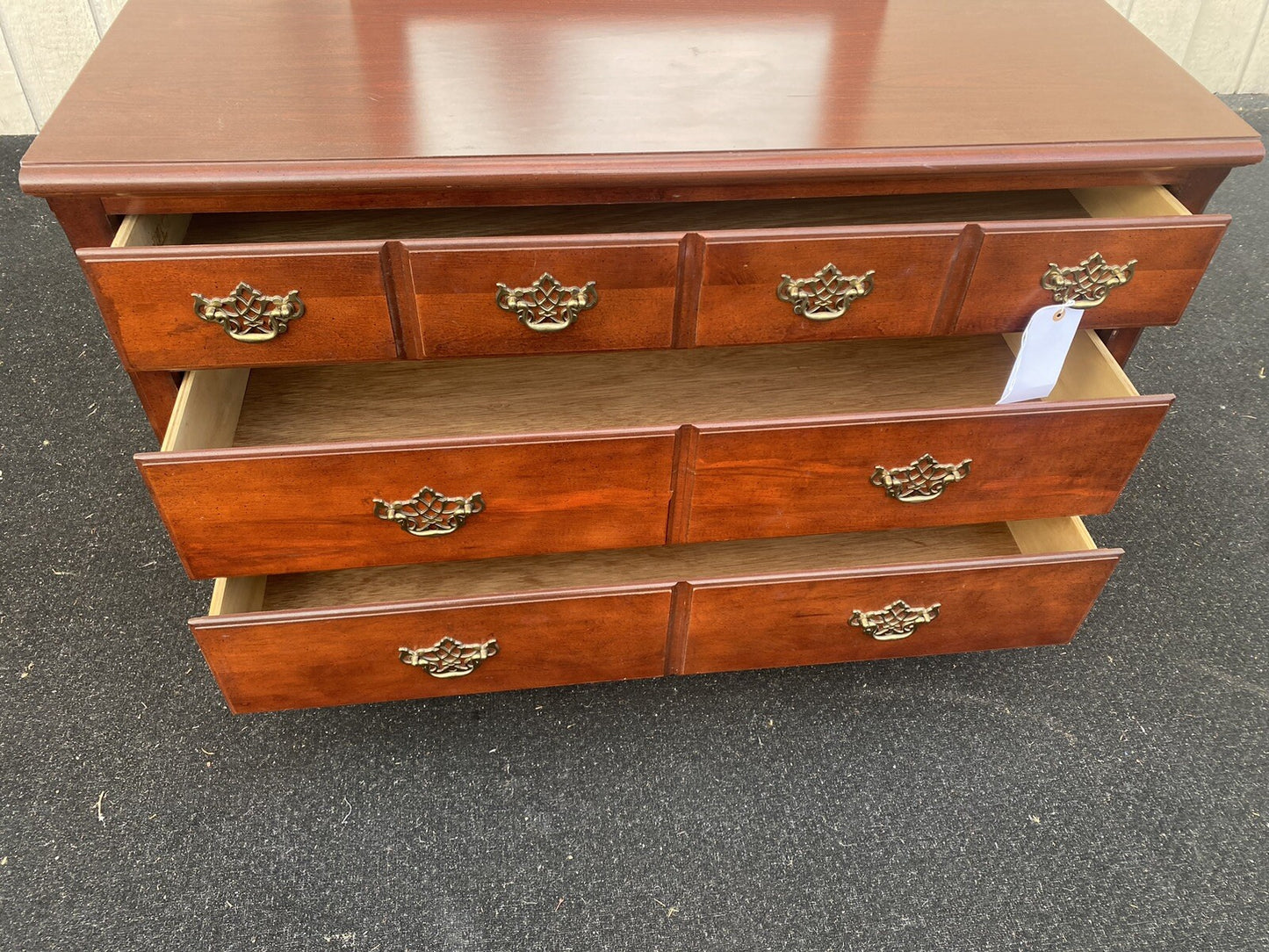 62258    Stanley Cherry  Dresser with Mirror