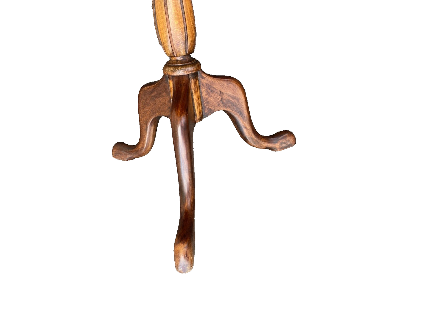 66616 Floral Pie Crust Lamp Table Stand