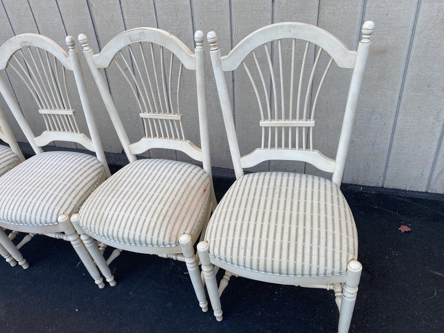 66362   Set 6 Ethan Allen Modern Dining Chair s