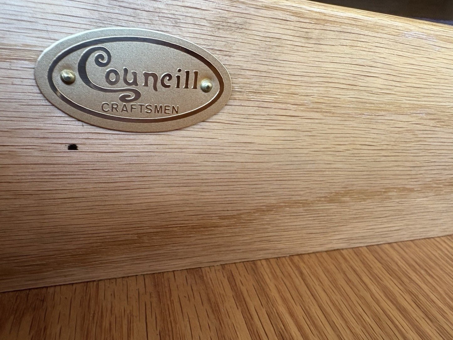 66968  COUNCILL Furniture Mahogany High Boy Dresser Chest QUALITY MADE