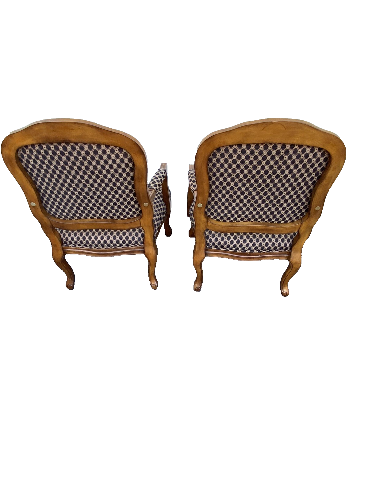 65252 Pair Bergere Armchair Chair