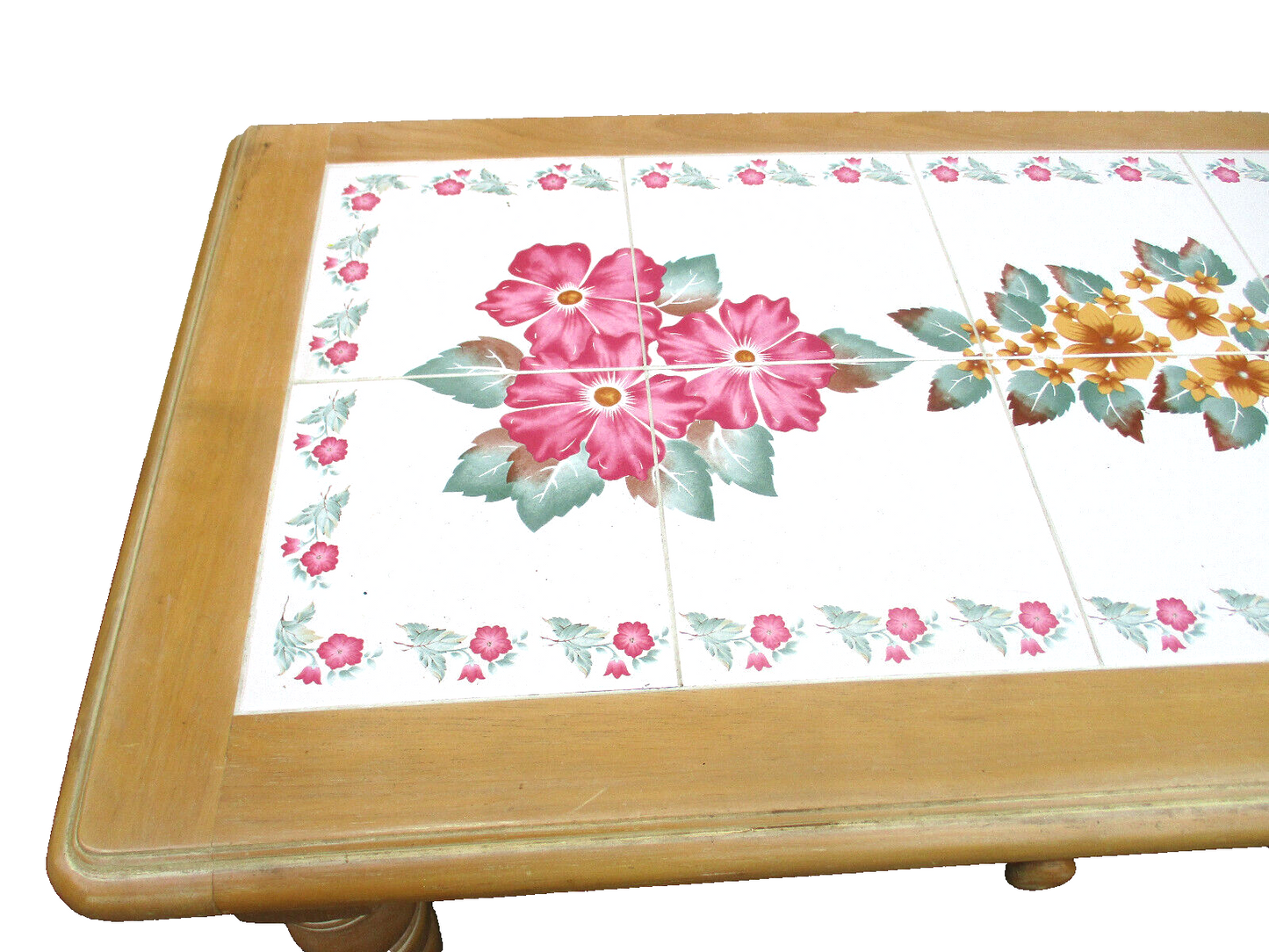 63329   2 Piece Tile Top Desk Cabinet with Bookcase Top