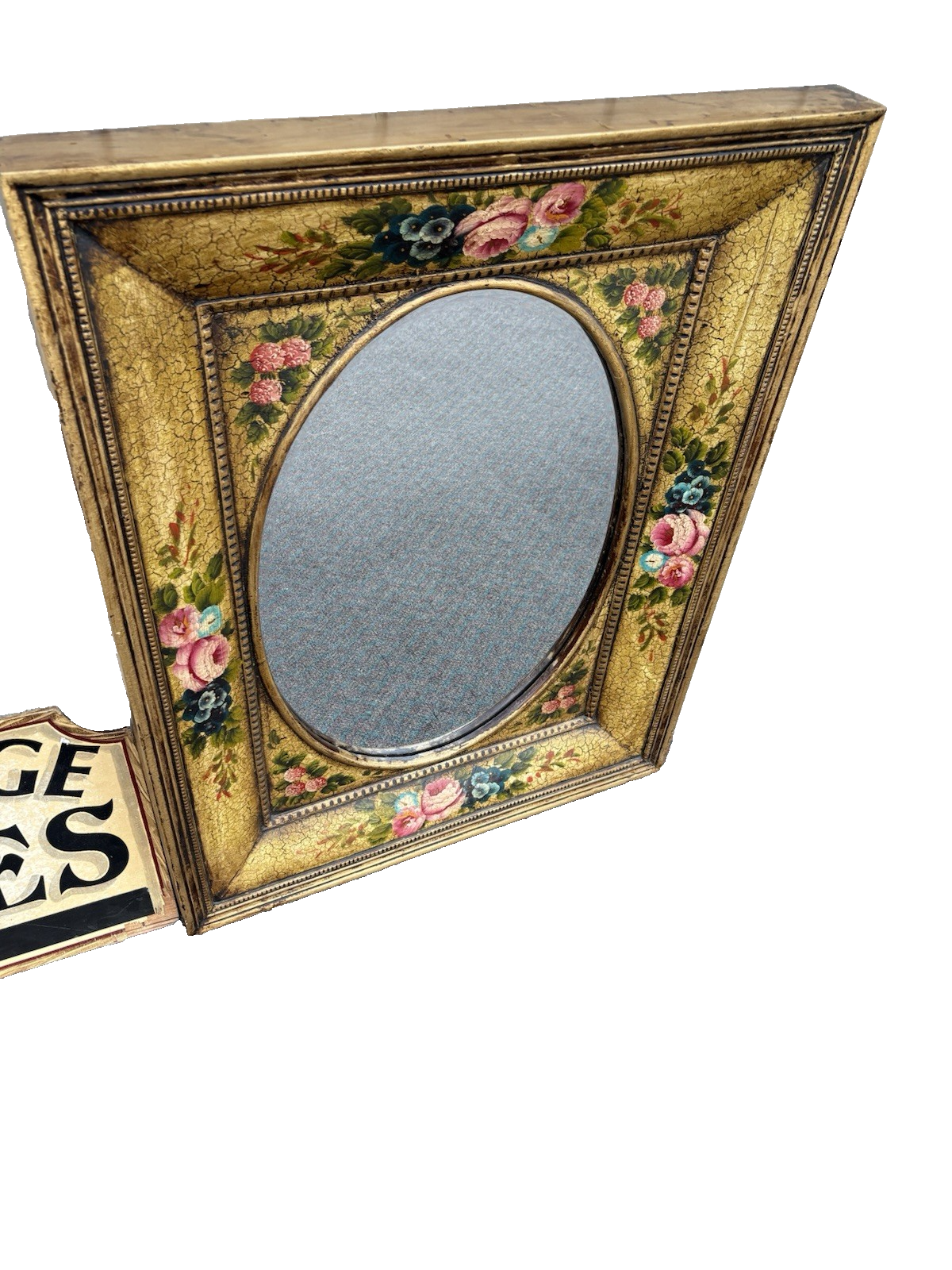 66909  Modern Decorator Mirror in Fancy Picture Frame