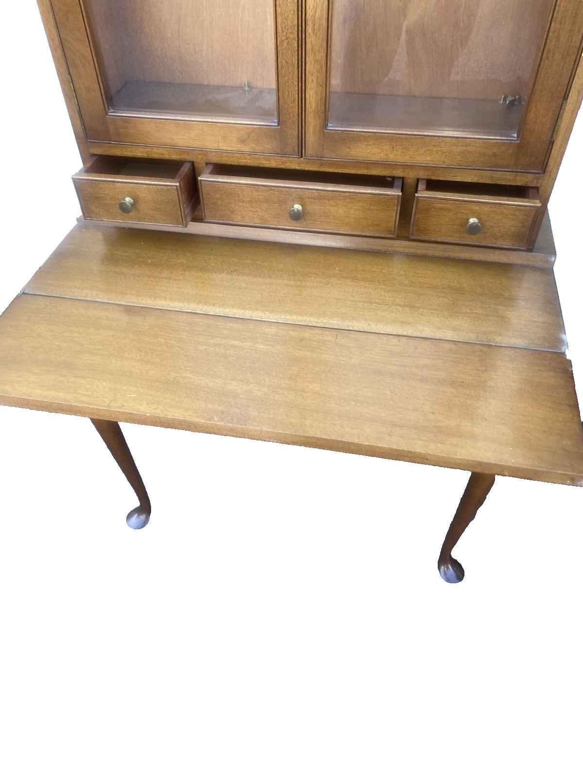 66427 BIGGS Furniture Desk with Bookcase Top