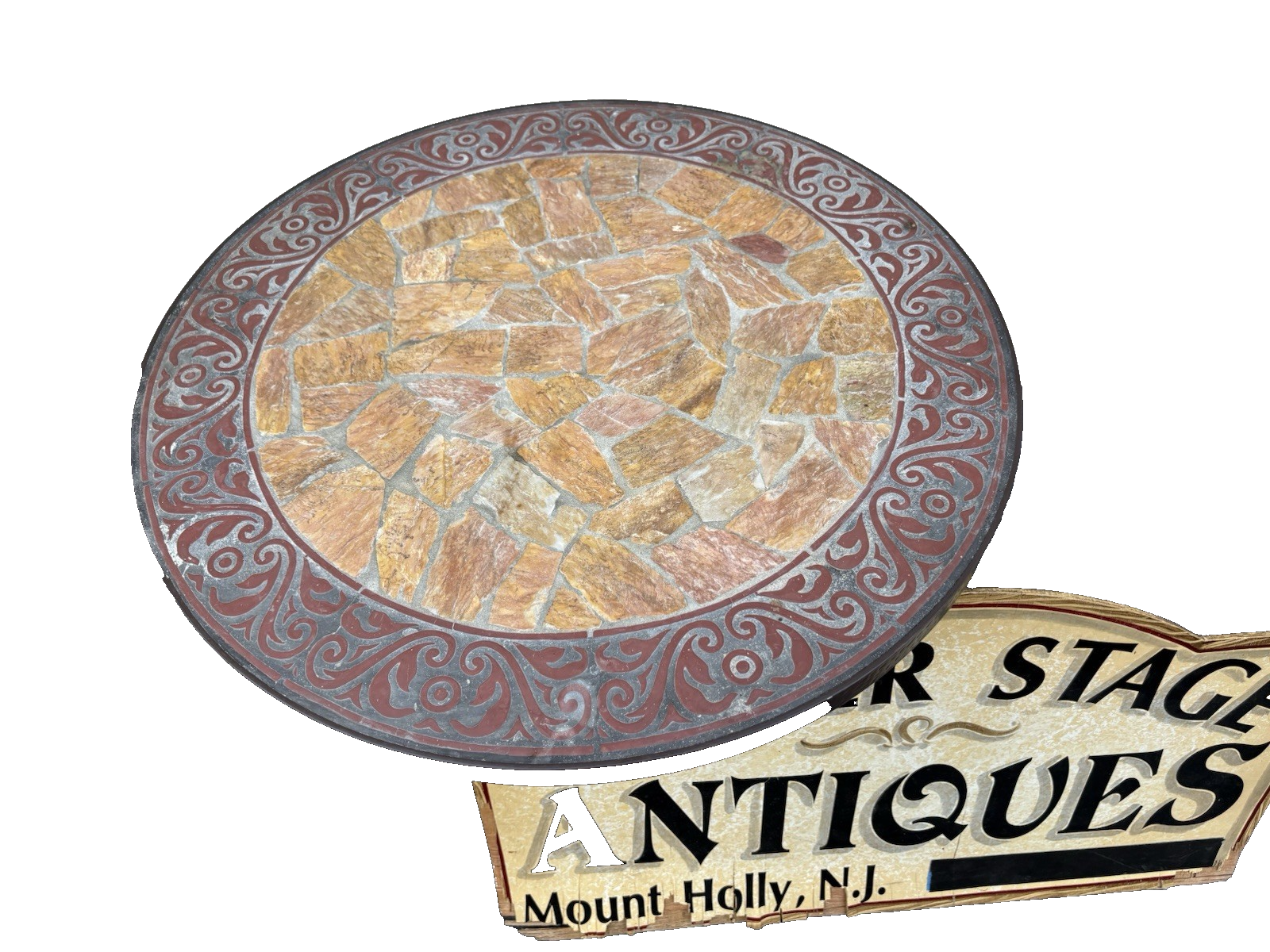 66703 PIER 1 Imports  Decorator Lamp Table Stand Iron Base