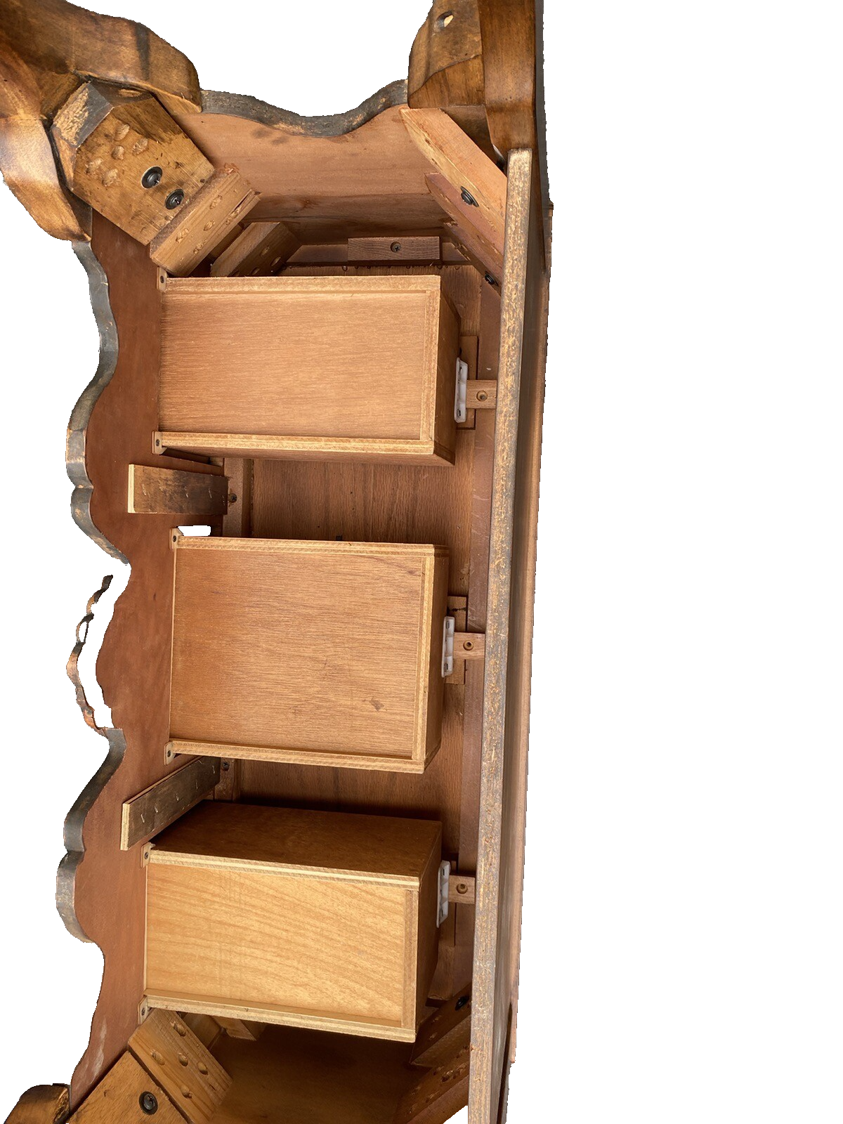 64851 Claw Foot Sideboard Server Console Cabinet