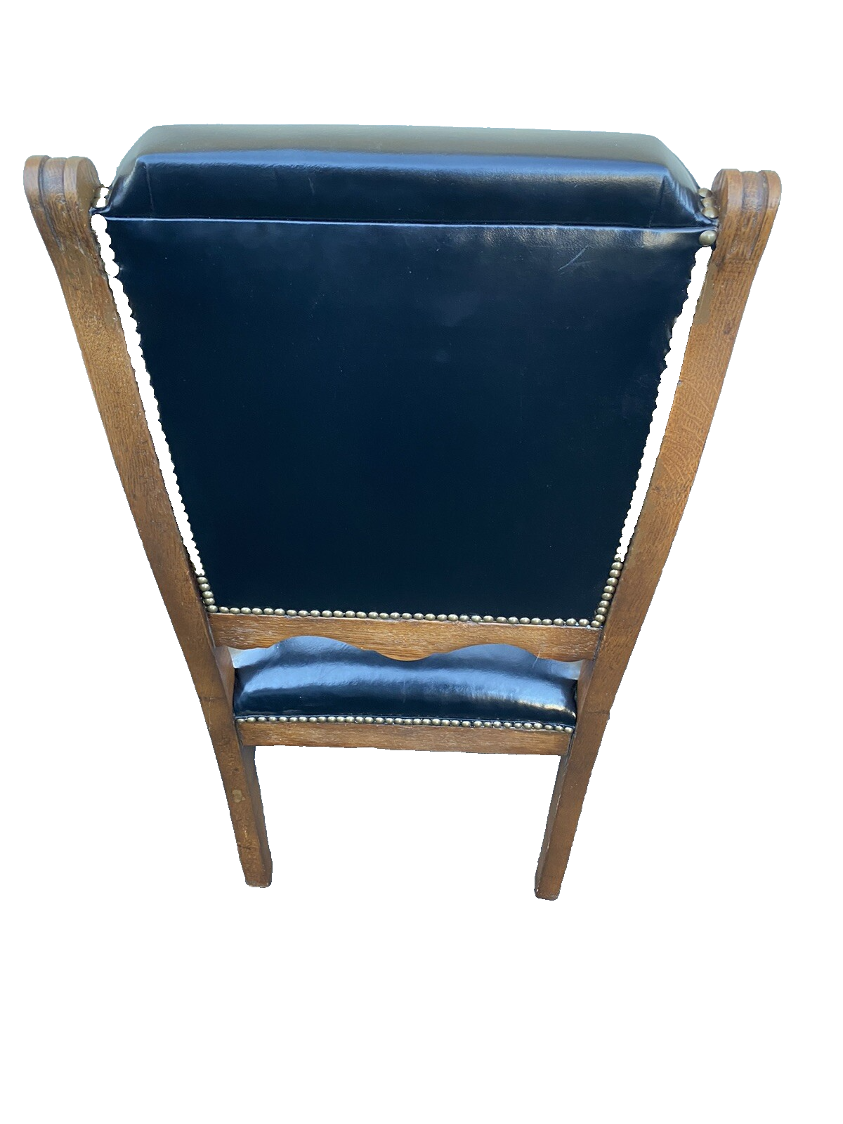 66265 Pair Antique Oak Armchair Dining Chair s