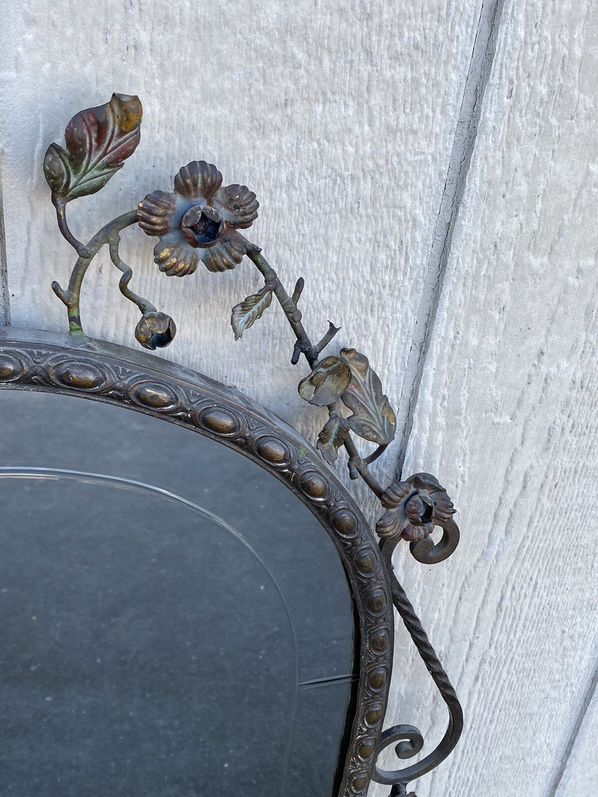 66264 Decorator Hand Made Mirror in Metal frame