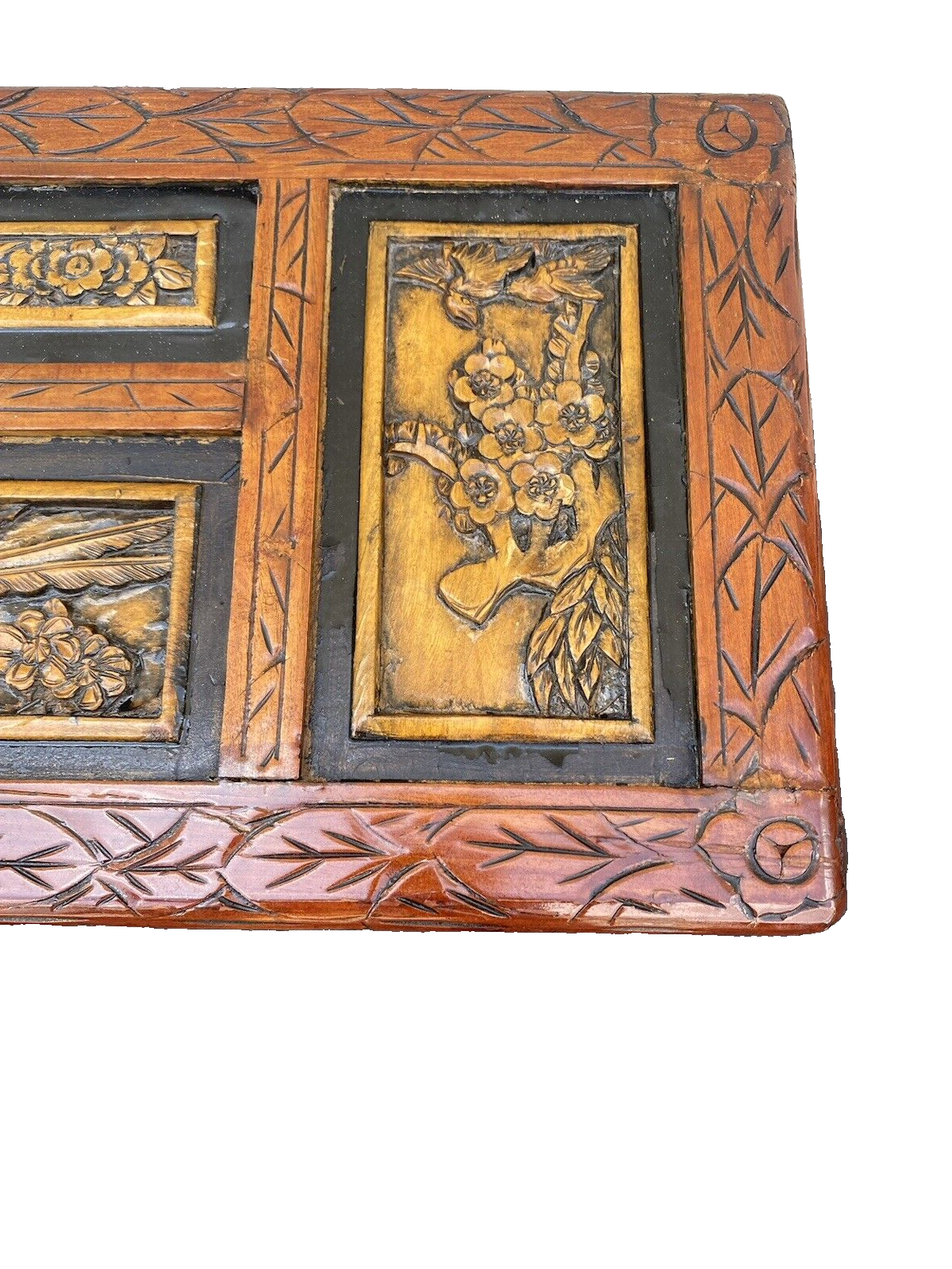 65684 Oriental Storage Blanket  Chest Trunk Cabinet