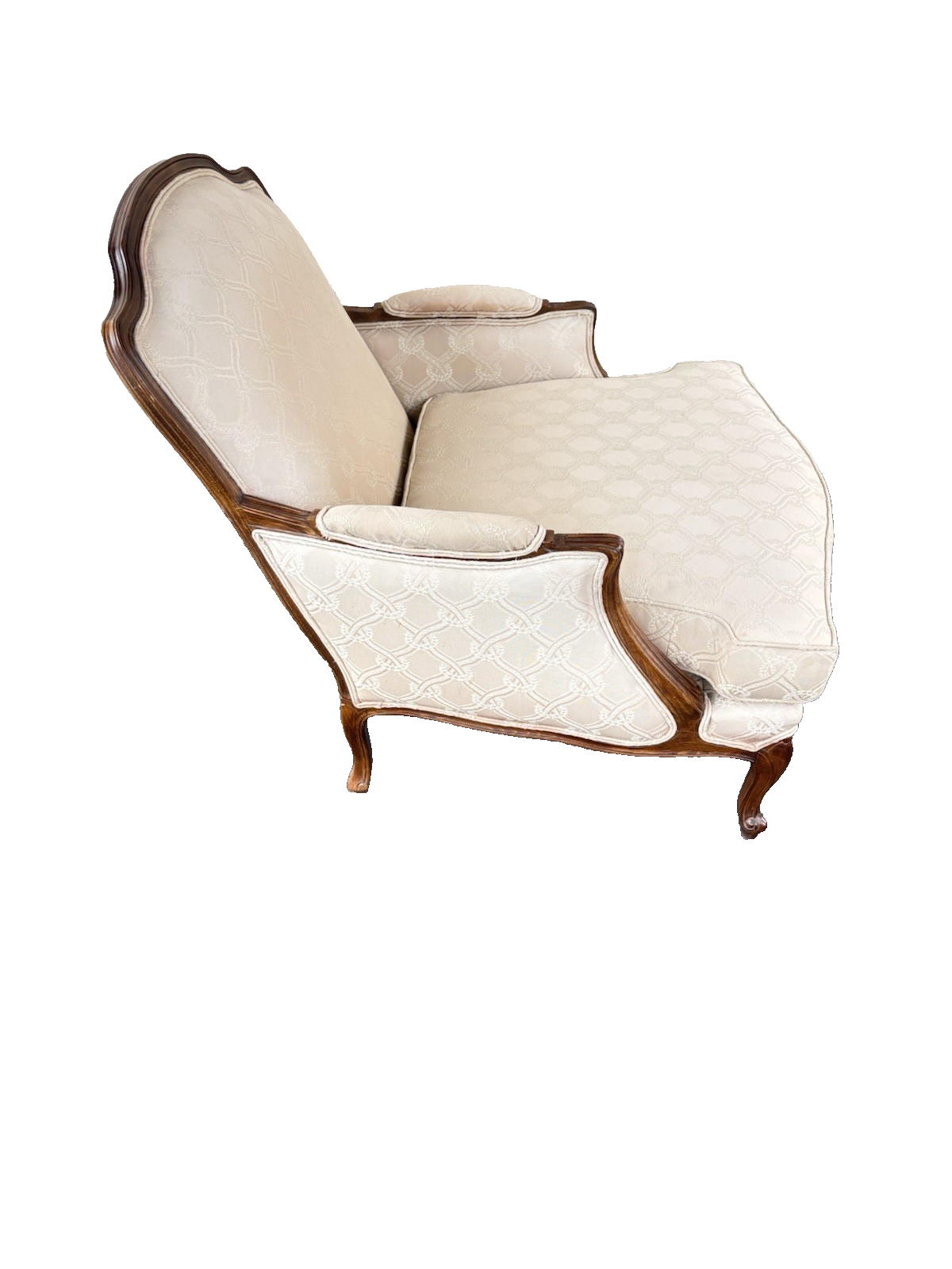 66808   ETHAN ALLEN Bergere Armchair Chair Louis XV