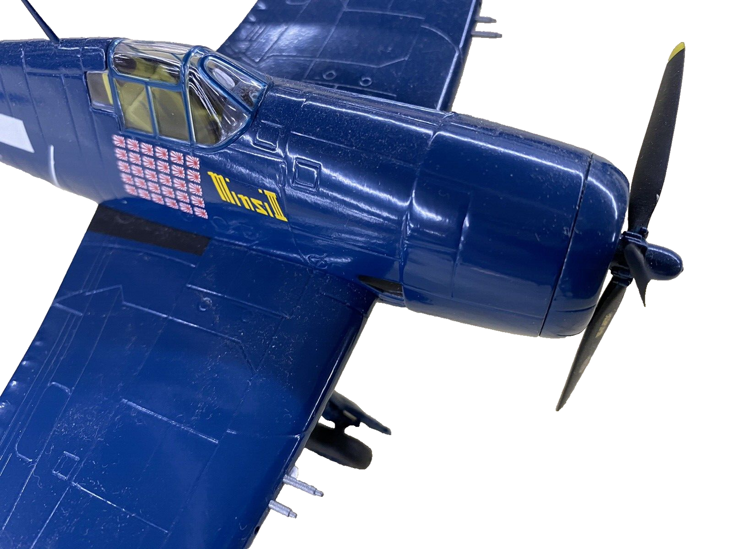 ES 309:  DIECAST ARMOURS Colllection F M 98174 U S NAVY WW II ACE F4F5 Hell CAT