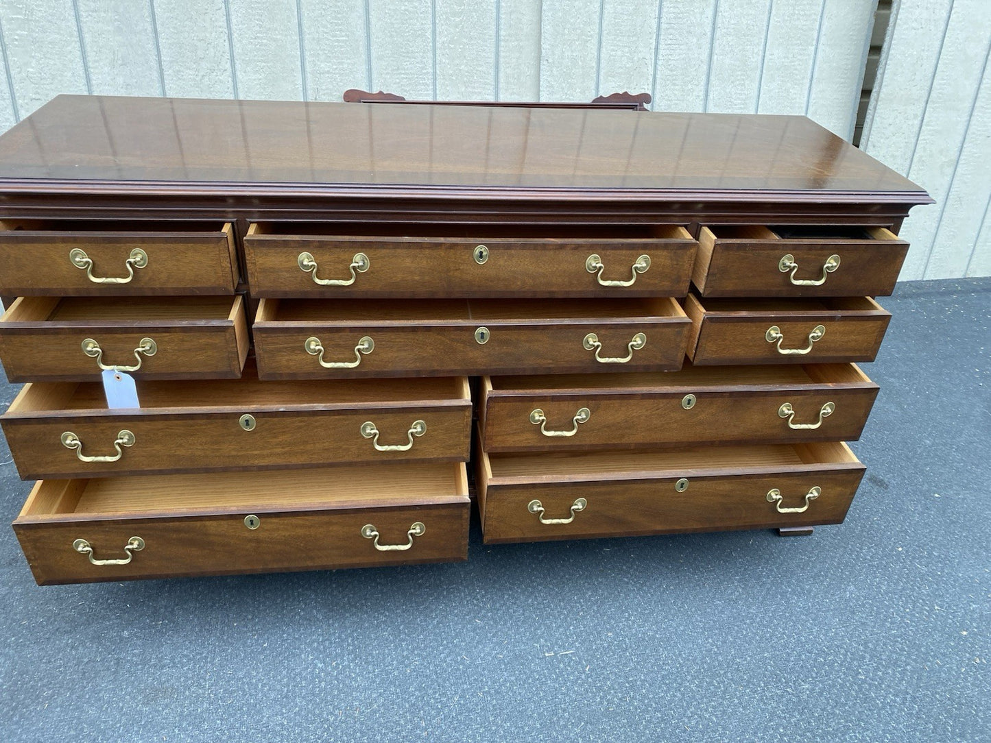 65839 COUNCILL Furniture Dresser with Mirror      High Boy pictured not included