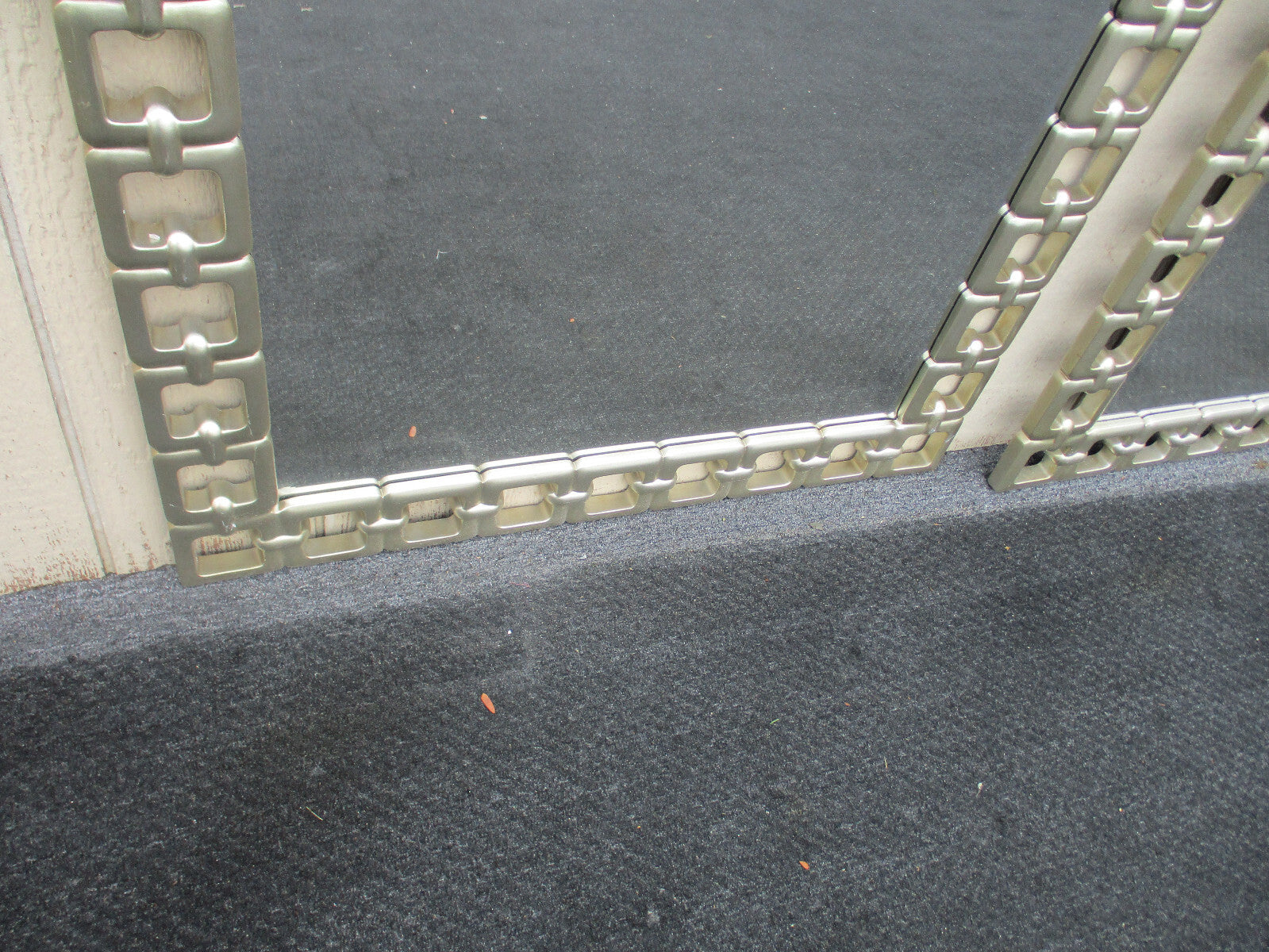 63843 PAIR  Decorator Silver Modern Mirrors Mirror s