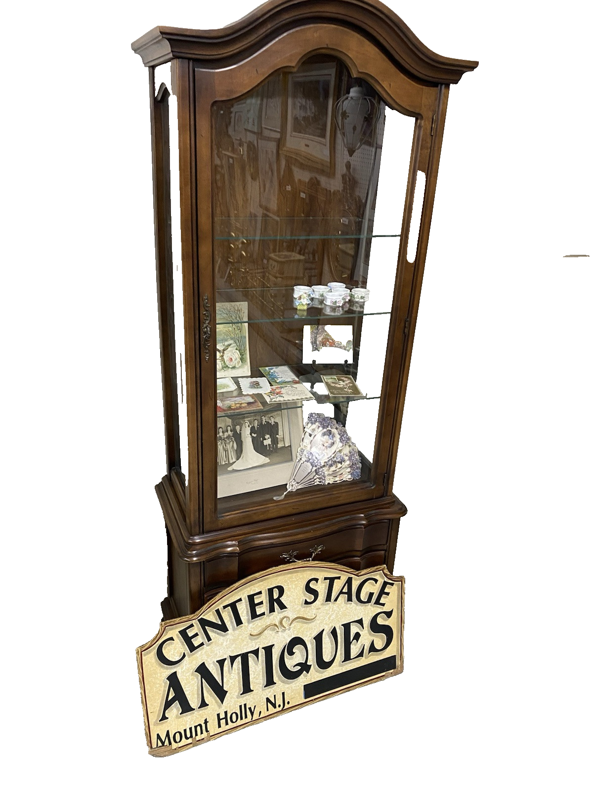 66566   HAMMERY Furniture Curio China Cabinet