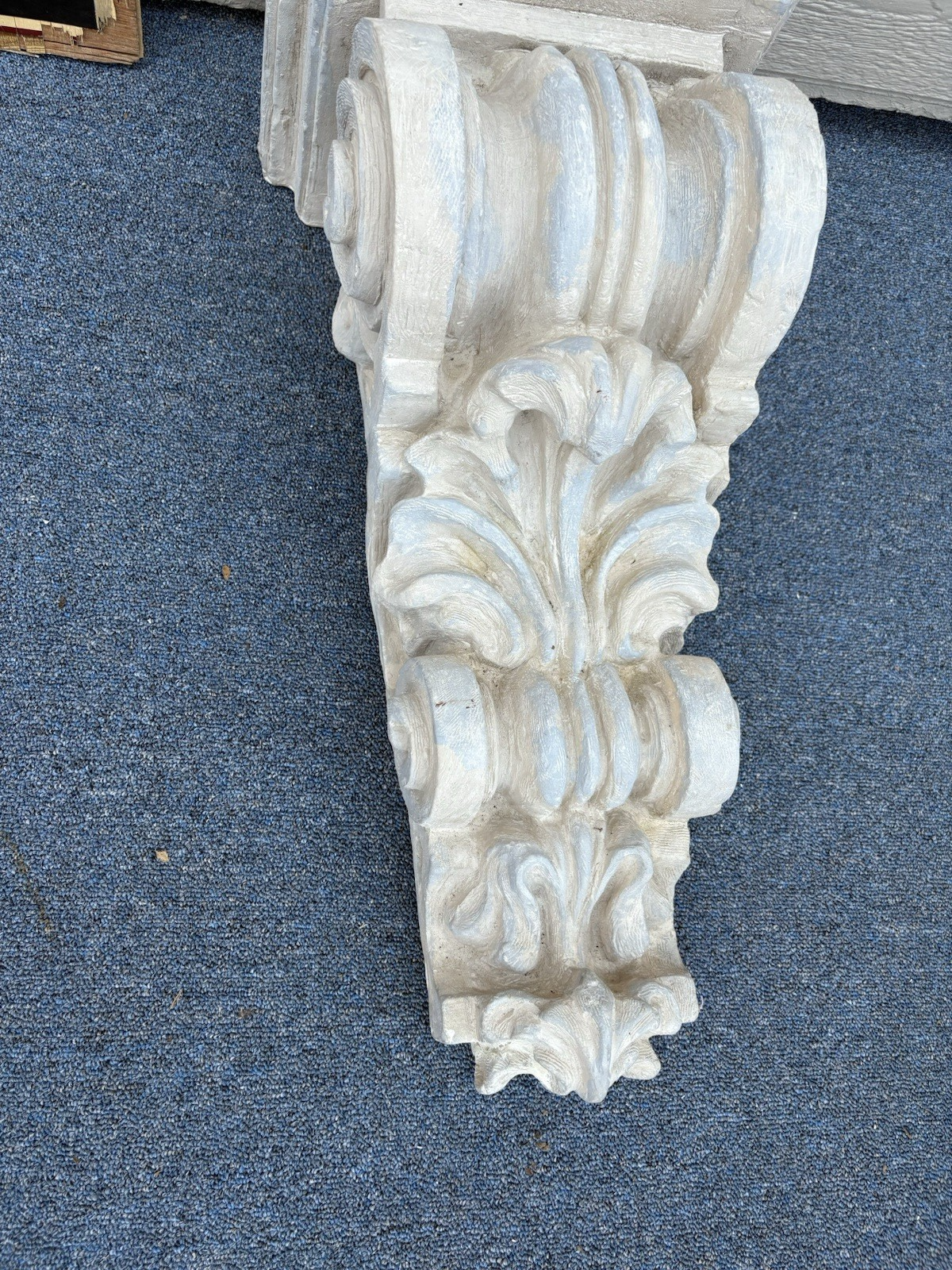 59501 Decorator Architecture Wall Column Whatnot Curio Shelf SIGNED on Back