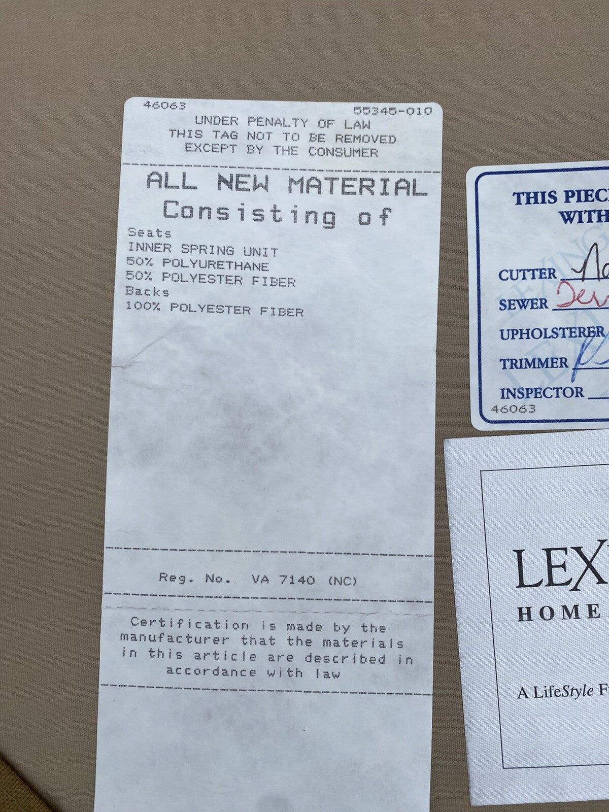 65911 Lexington Furniture Bergere Armchair Chair Very Comfy