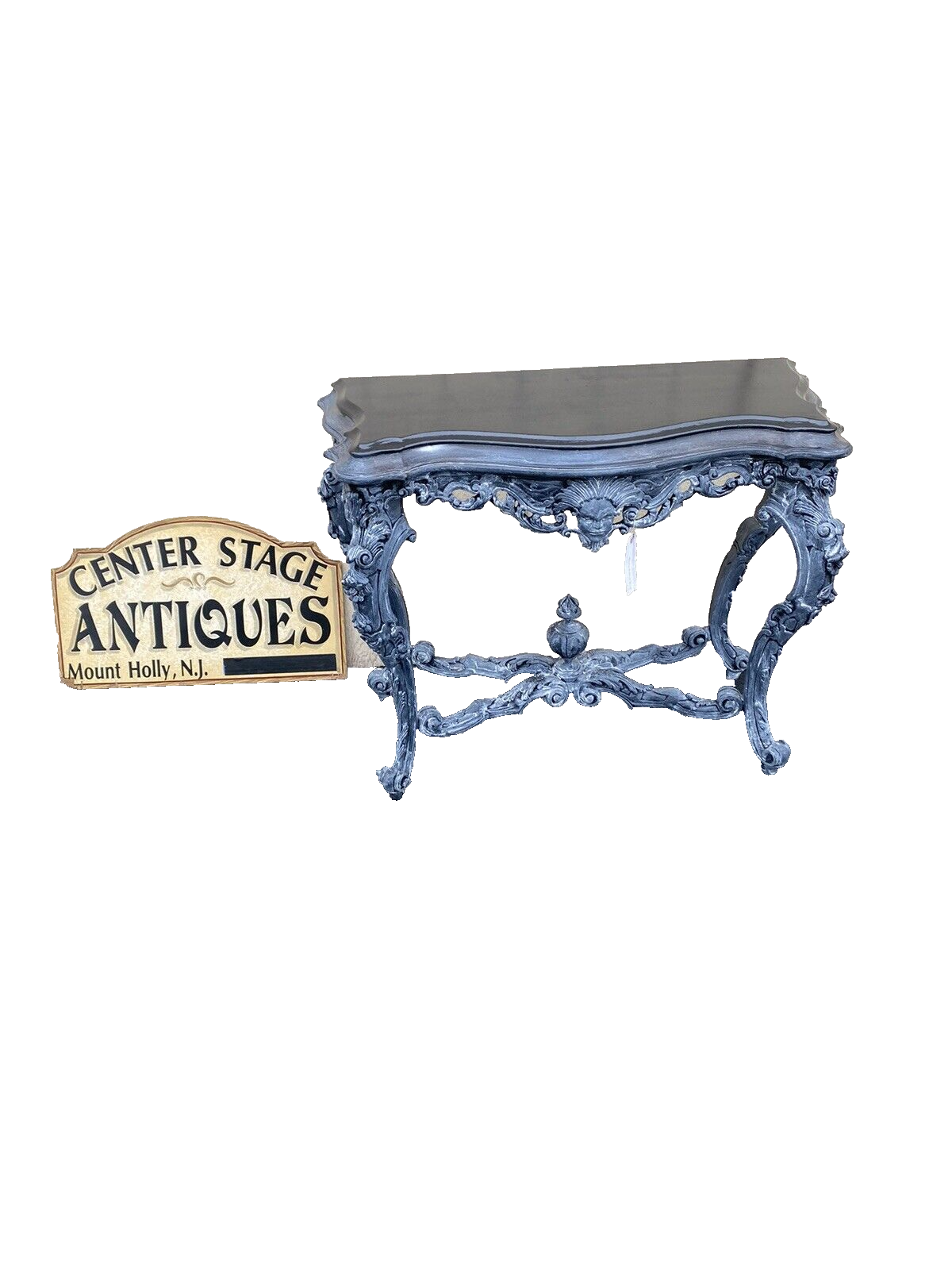 65115    Decorator Hand Carved Console Table Stand
