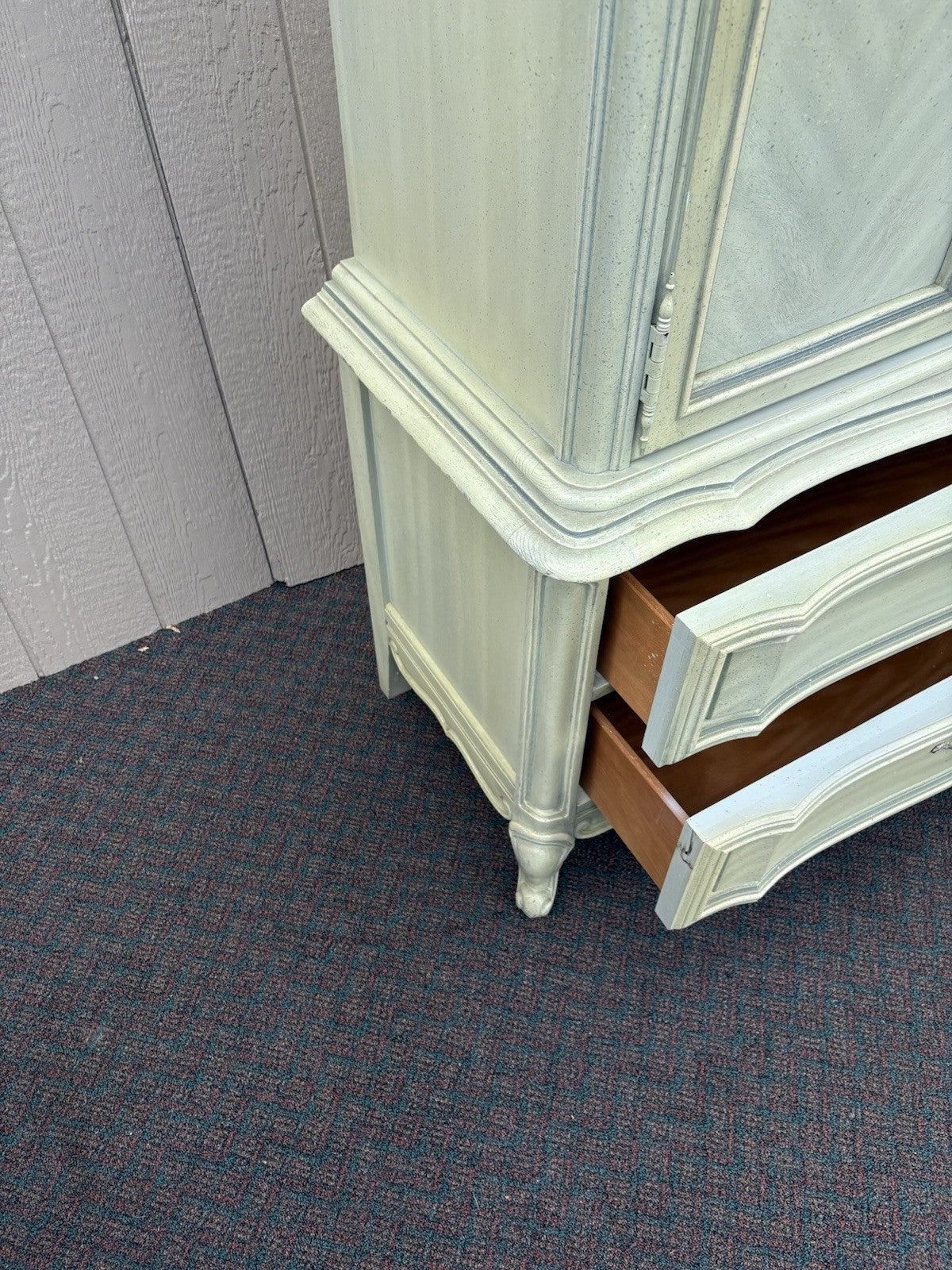 00001 French Provincial STANLEY Furniture  High Chest Dresser Chifferobe