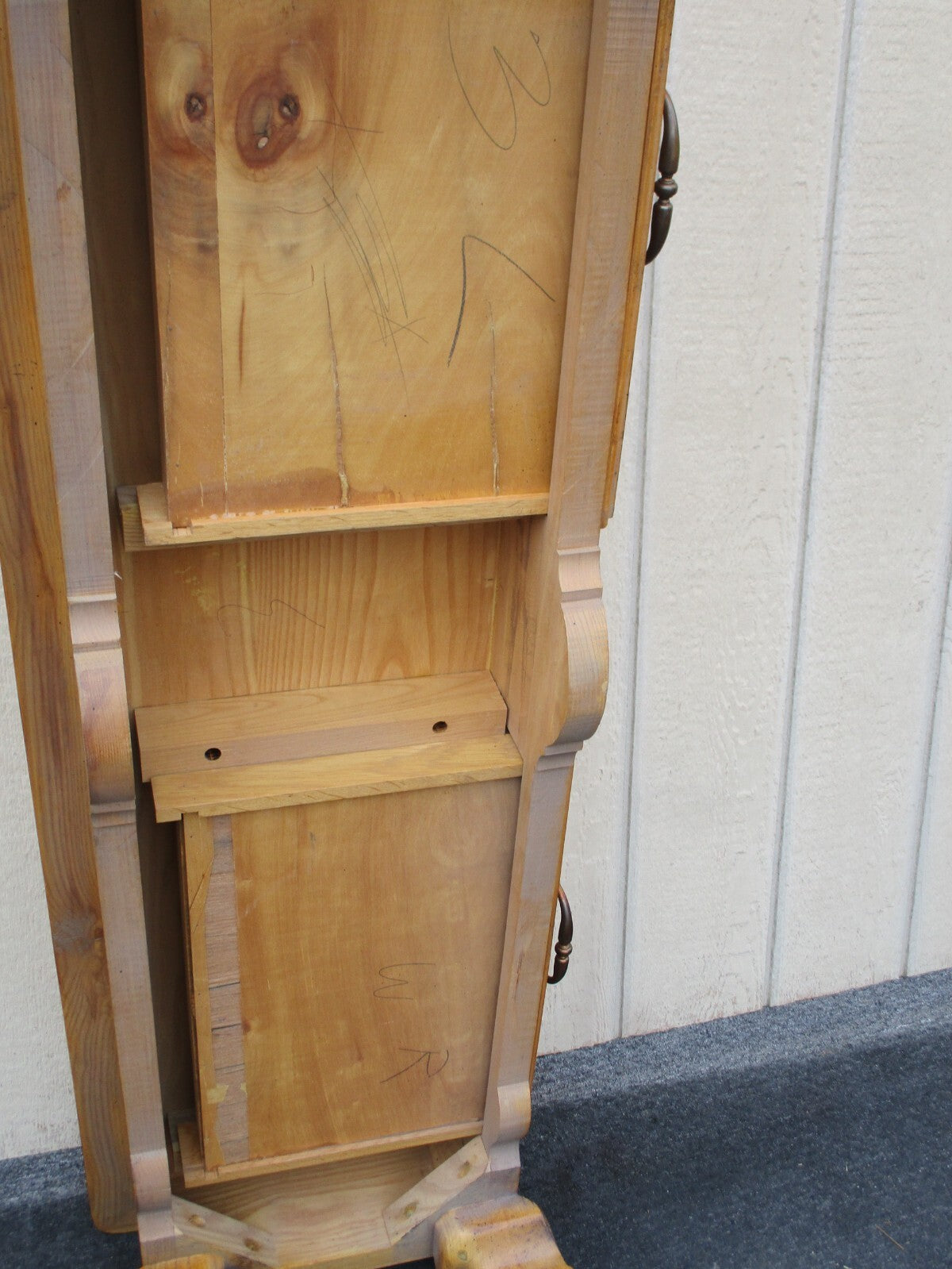 63695  Oak Console Table Server Sideboard