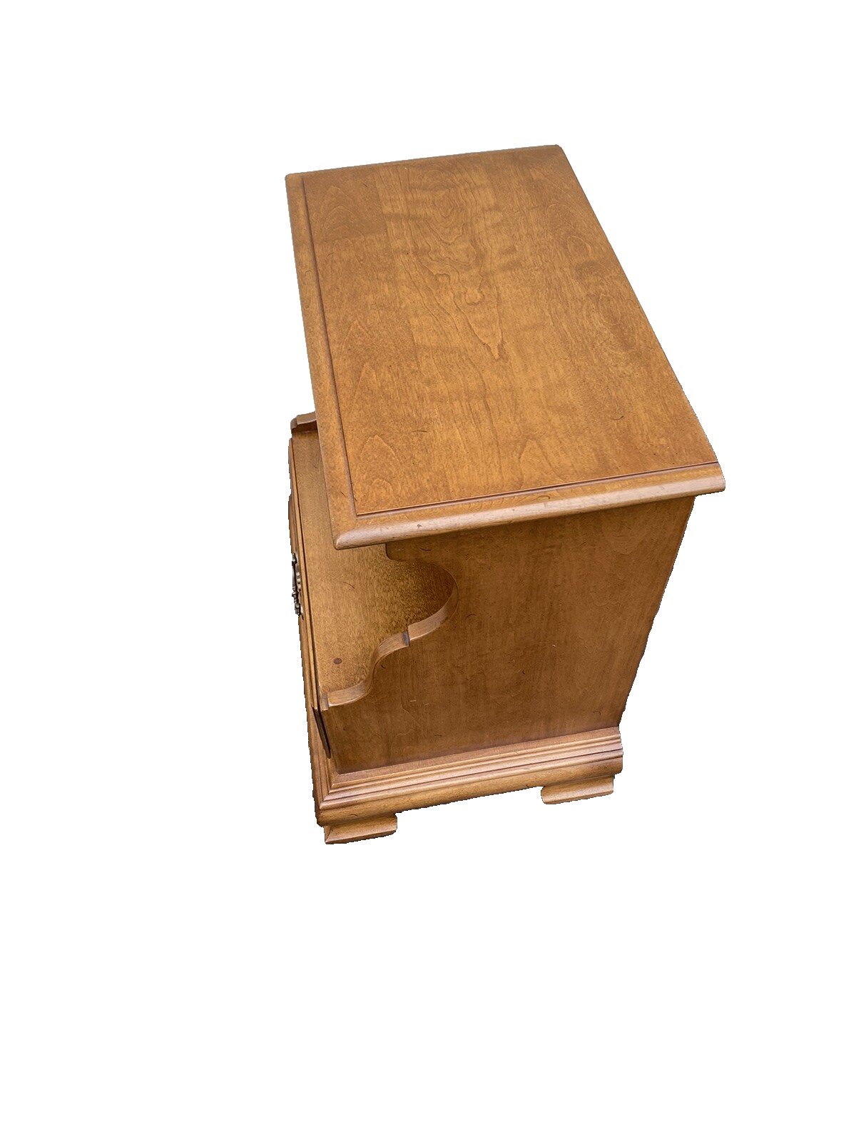 66327 ETHAN ALLEN Maple Nightstand End Table Stand