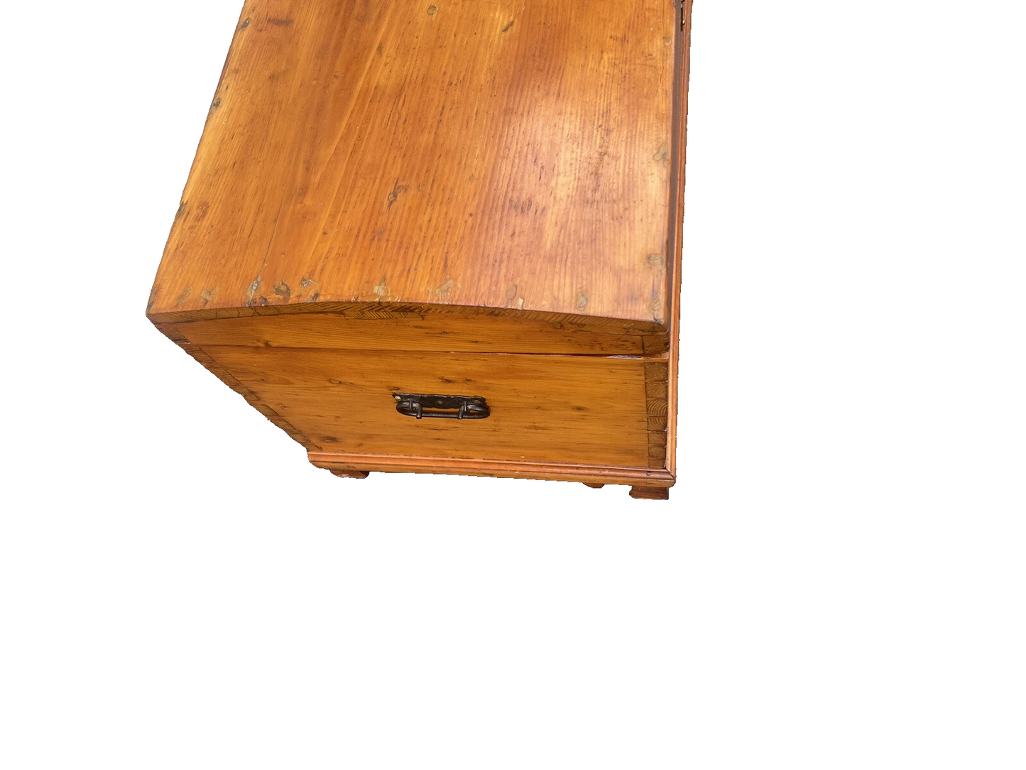 65436 Antique Primitive Blanket Storage Chest
