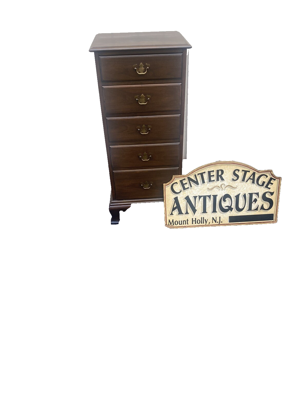 65611   KINDEL Furniture Quality Walnut High Chest Dresser
