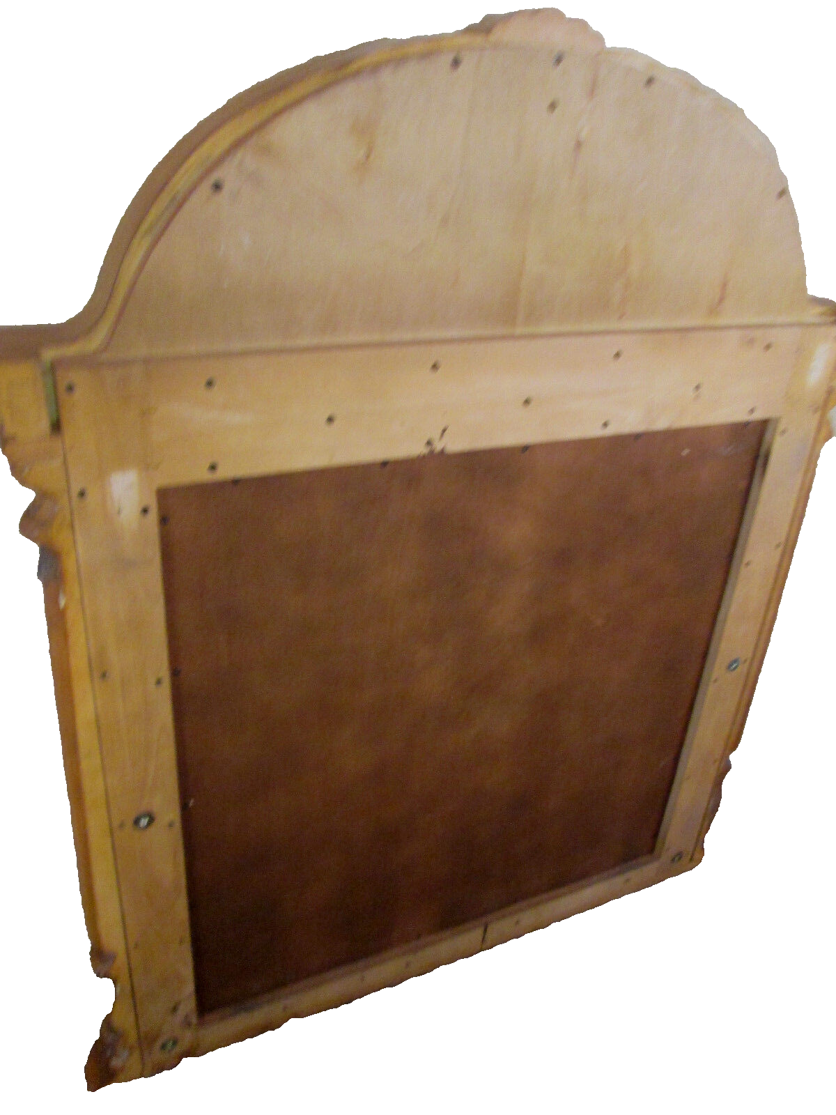 51590 Large Beveled Decorator Mirror in Fancy Picture Frame